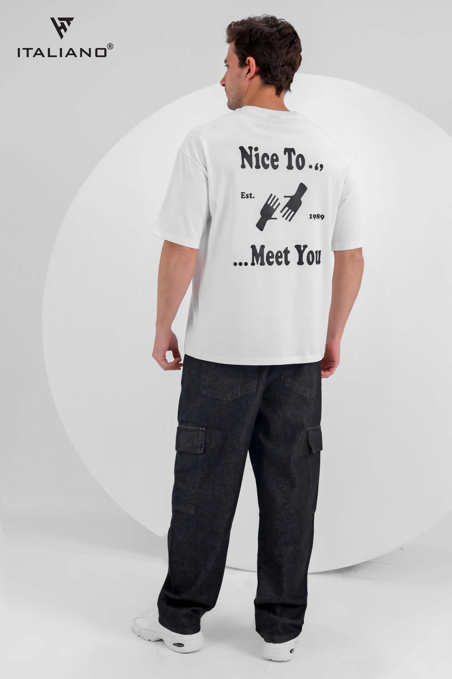 Men T-Shirt OverSize Italiano ITSH 188