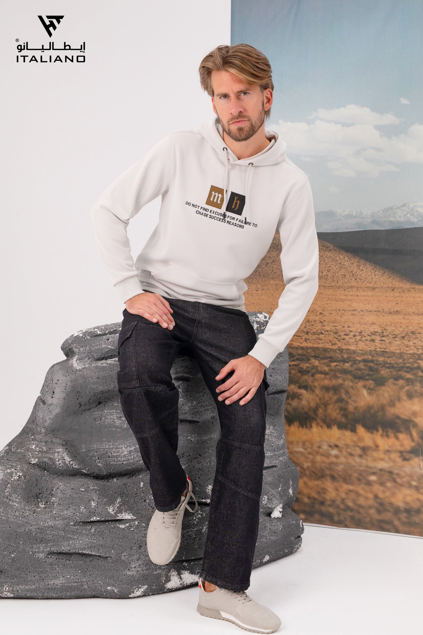 Men Hoodie T-Shirt ITHO1707