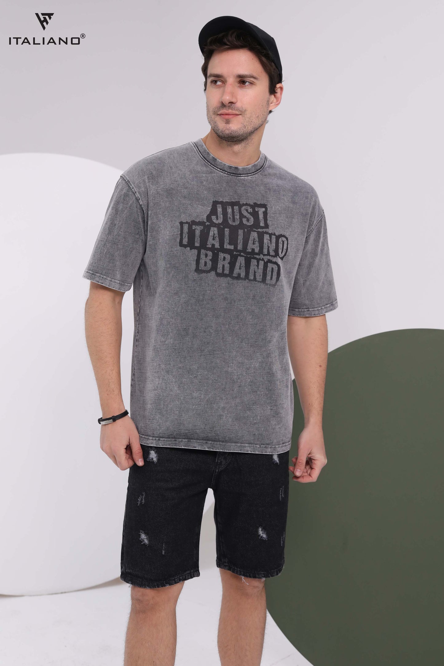 Men T-shirt oVER SIZE Italiano TS 343