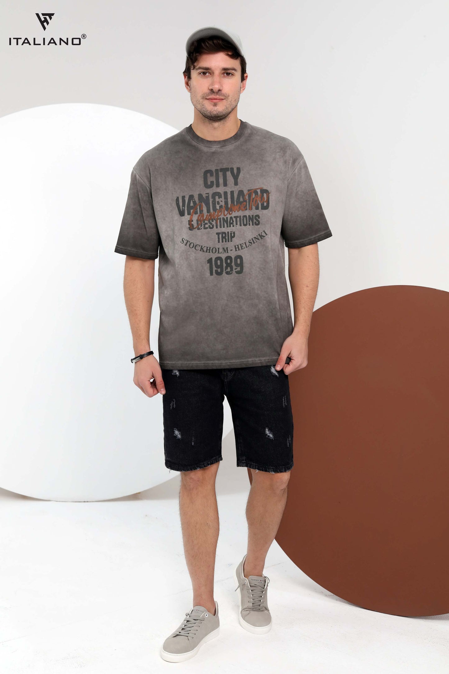 Men T-Shirt OverSize Italiano ITSH345