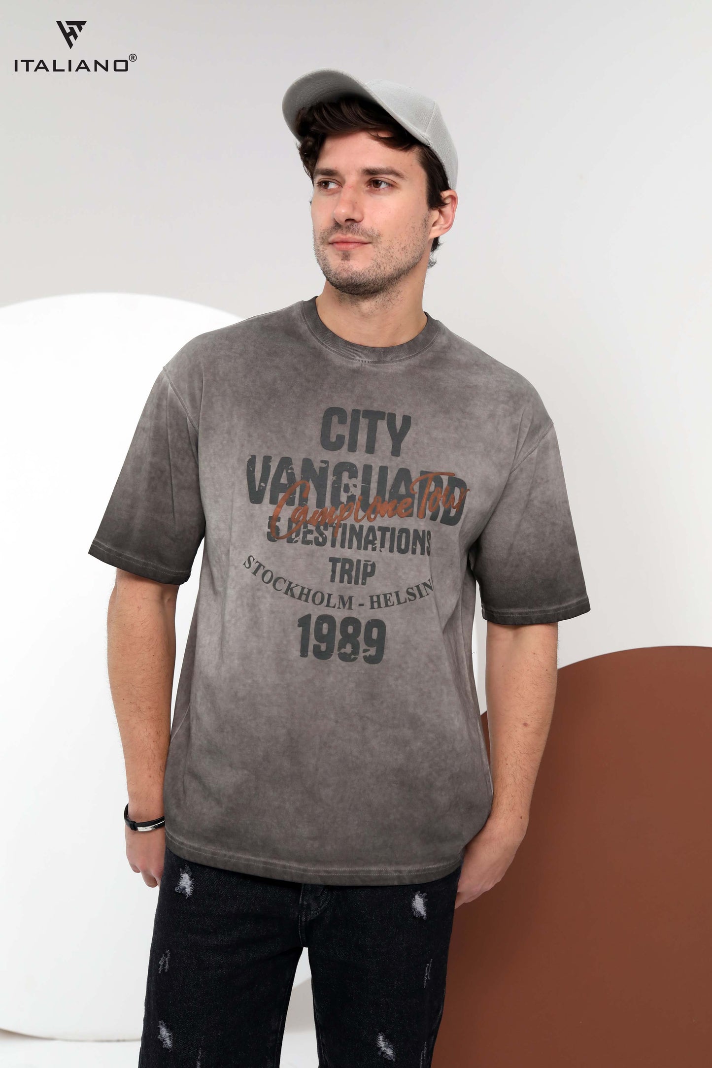 Men T-Shirt OverSize Italiano ITSH345