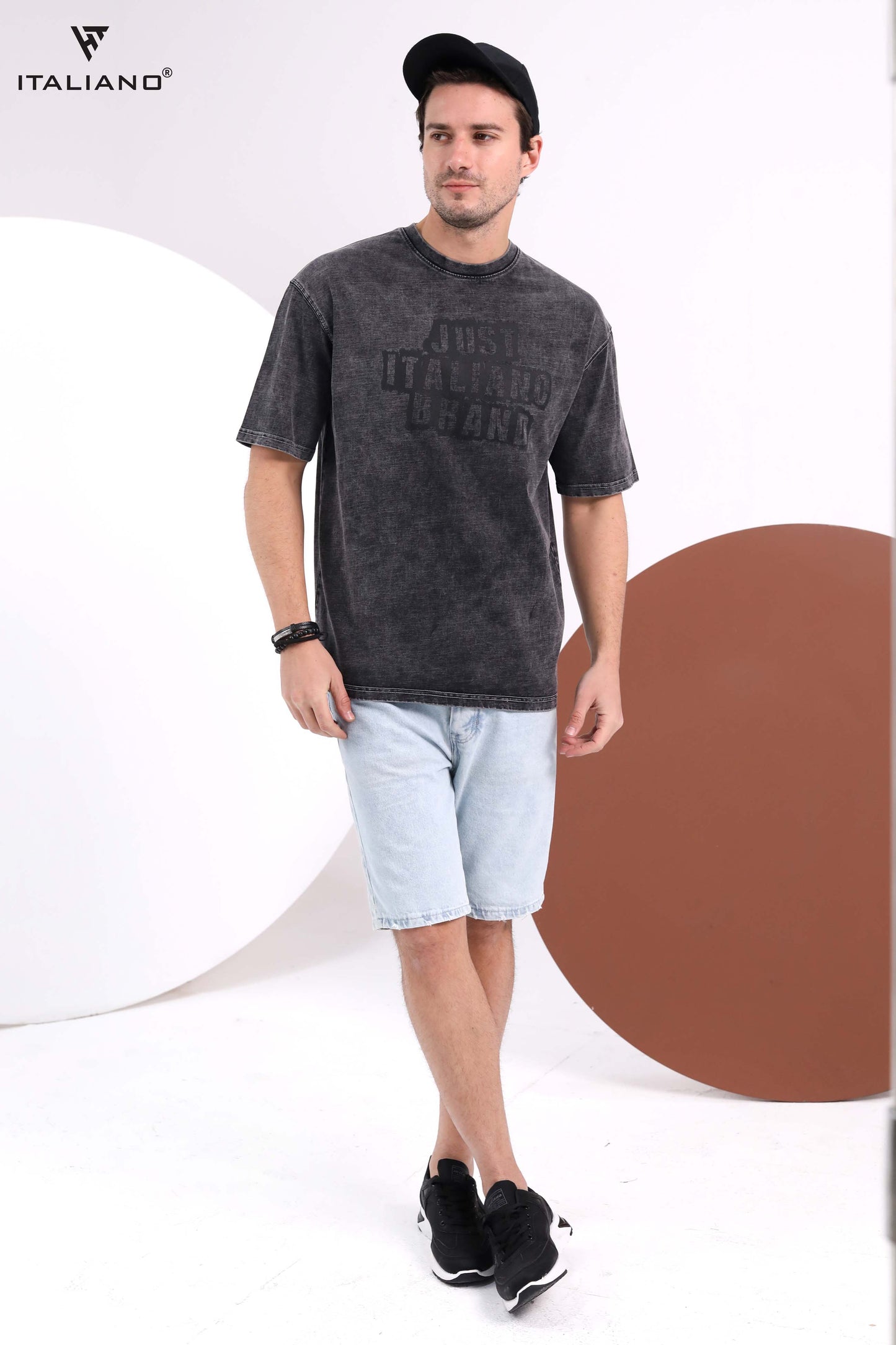 Men T-shirt oVER SIZE Italiano TS 343
