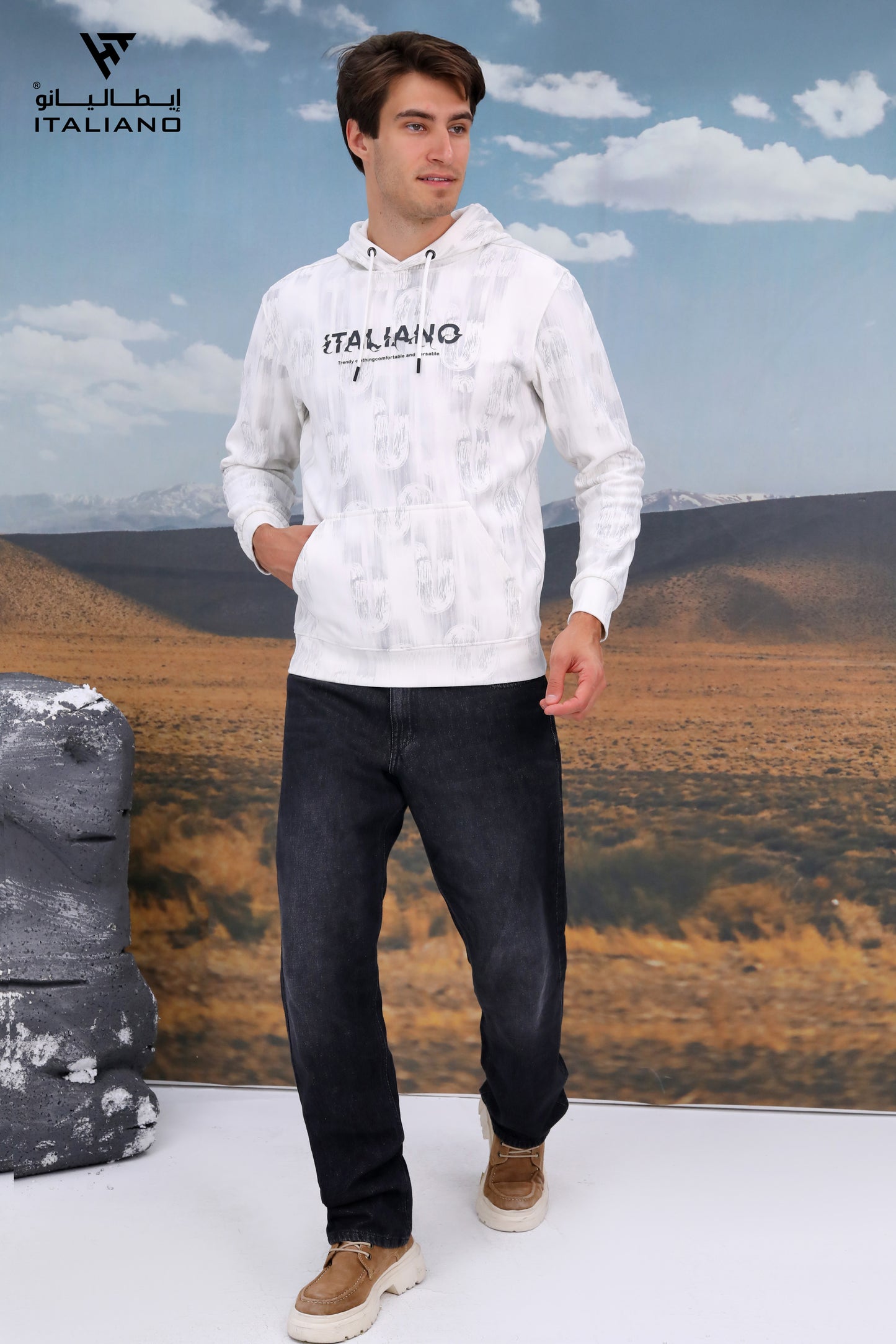 Men Hoodie T-Shirt ITHO 1777