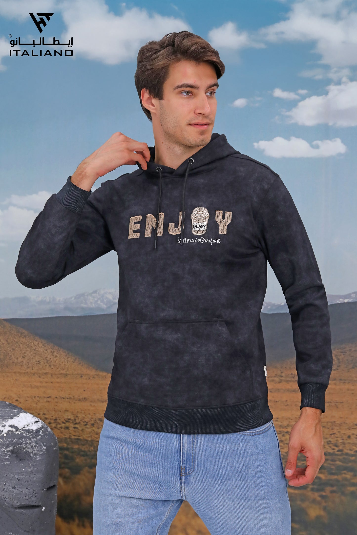 Men Hoodie T-Shirt ITHO 1776