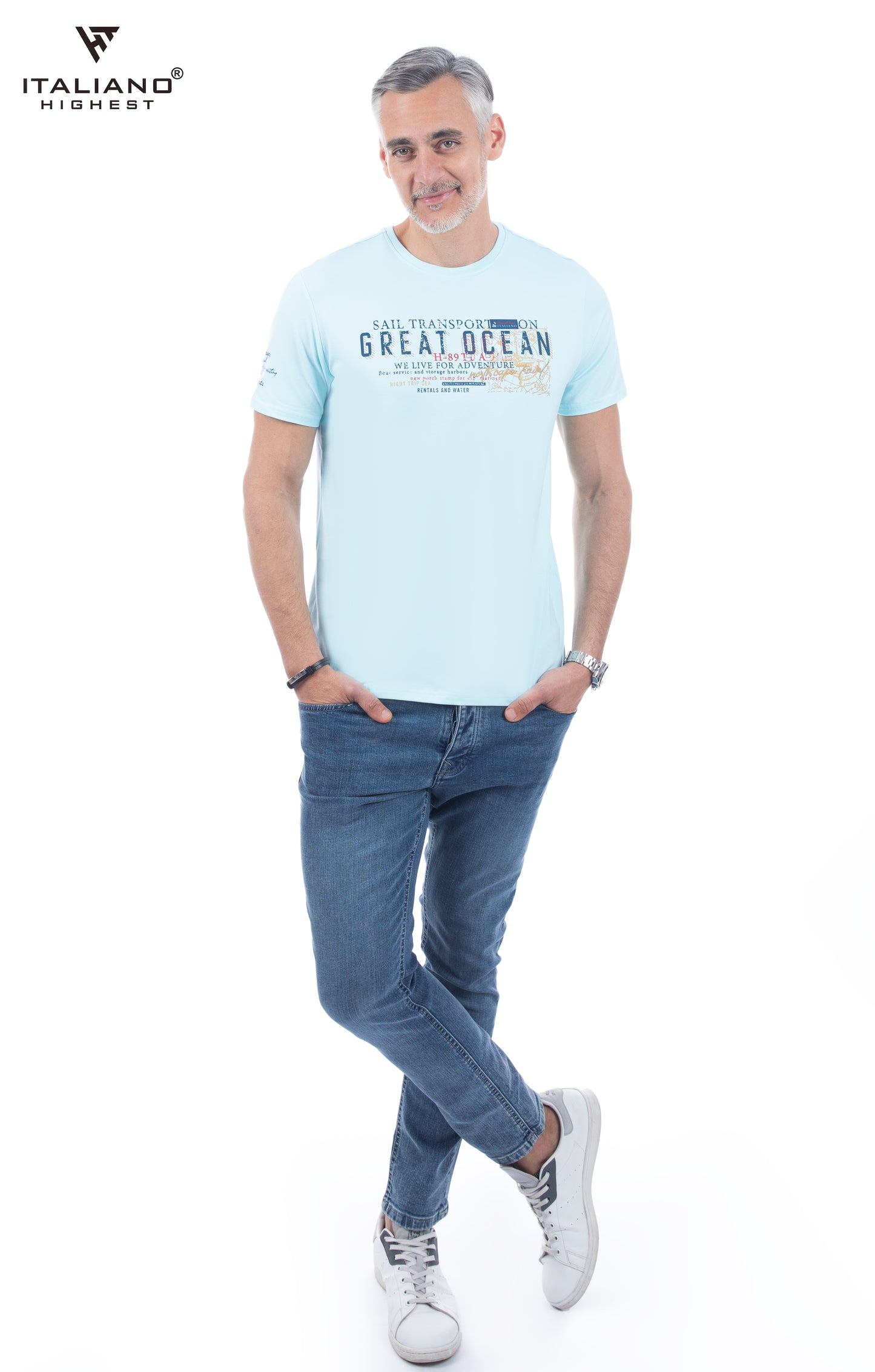 men t-shirt italiano itsh118