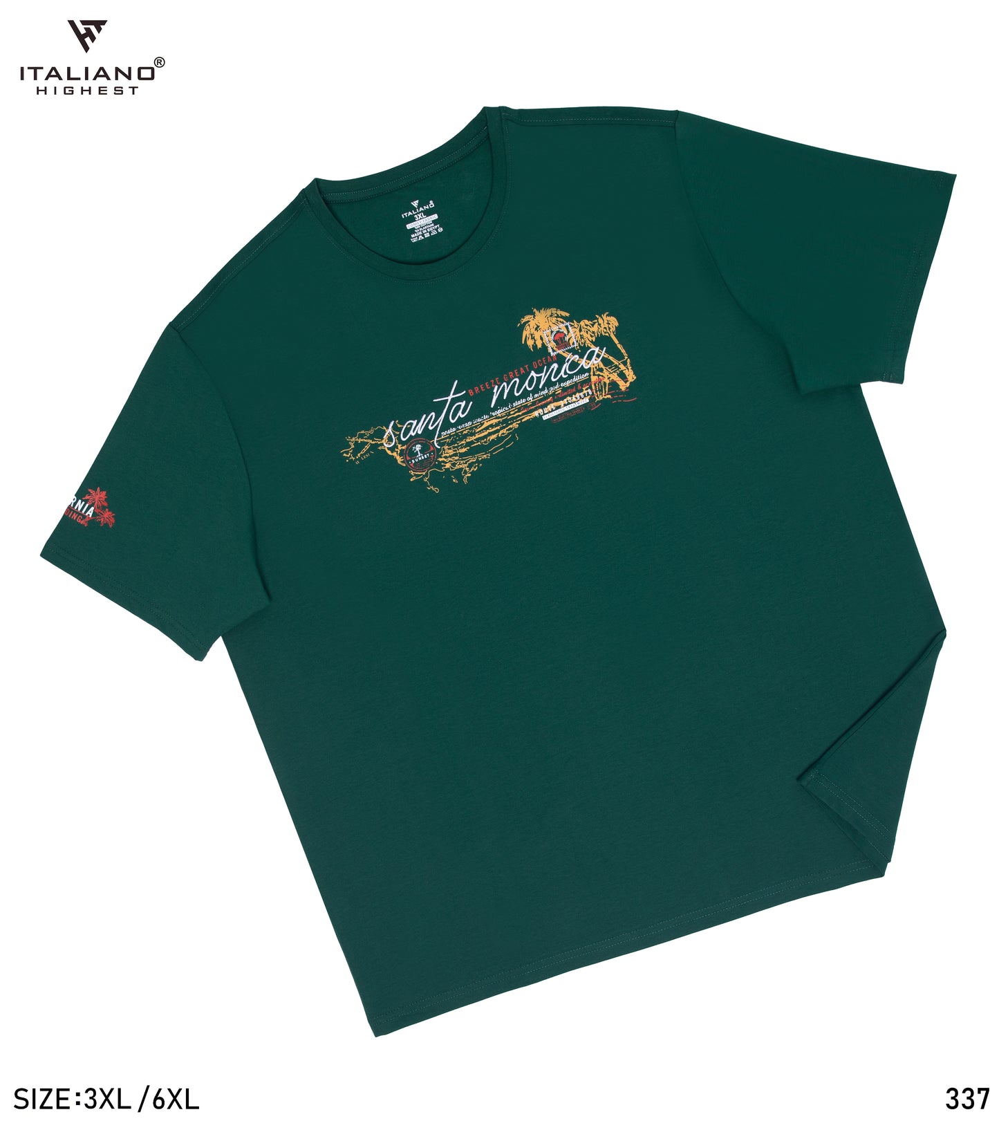 Men T-Shirt BigSize Italiano ITSH337