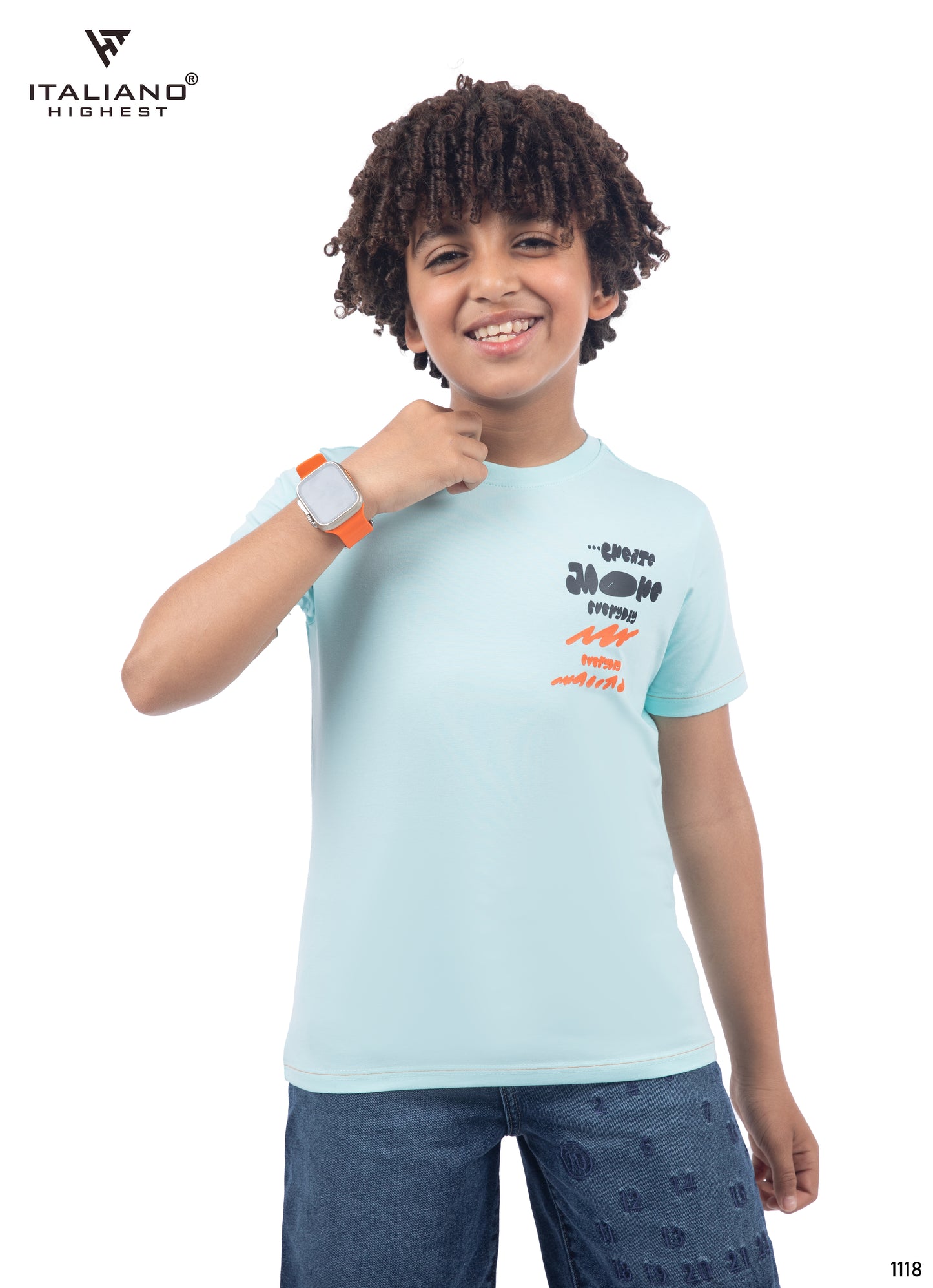 kids t-shirt italiano itsh 1118