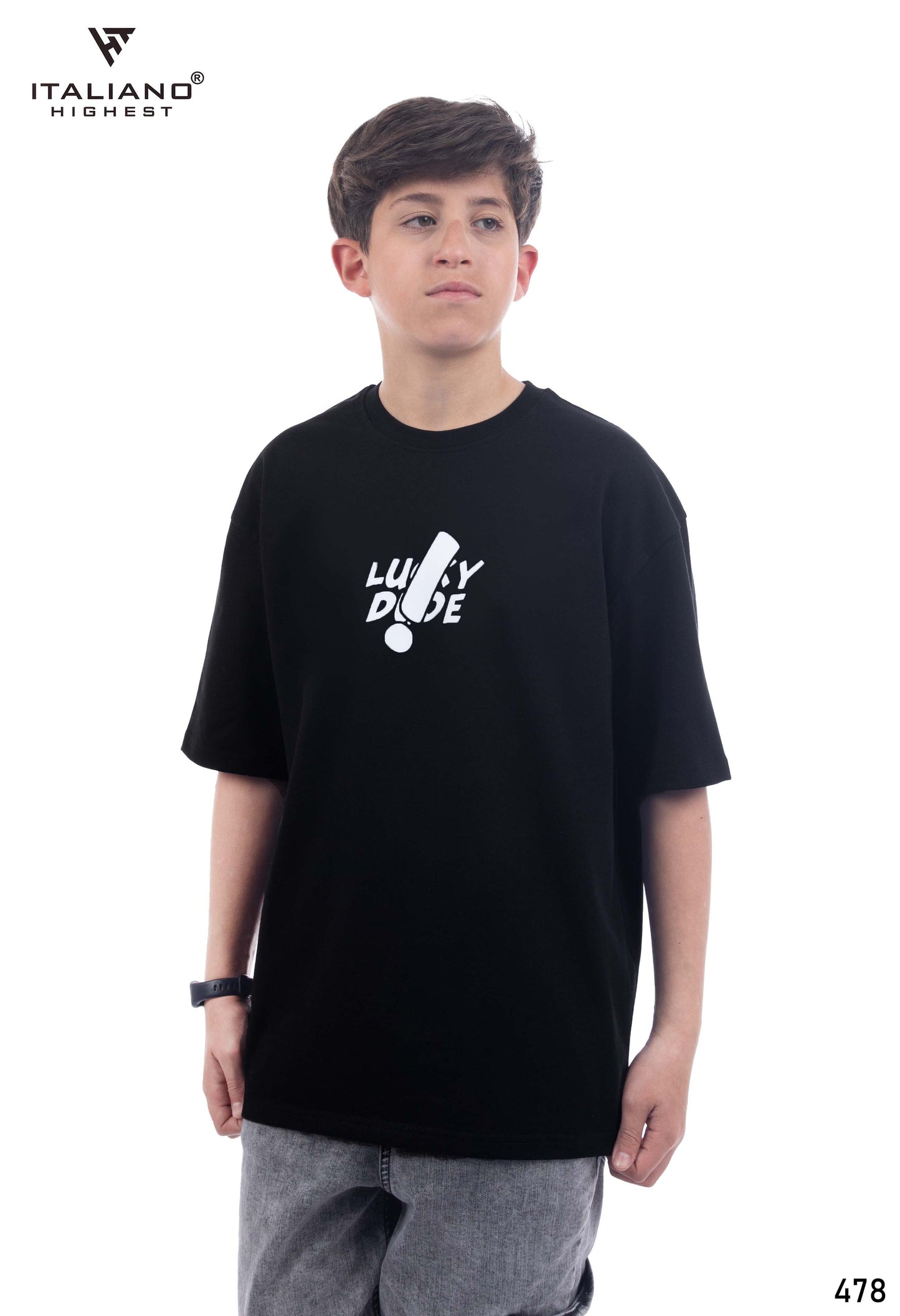 boys T-Shirt Italiano over size ITSH 478