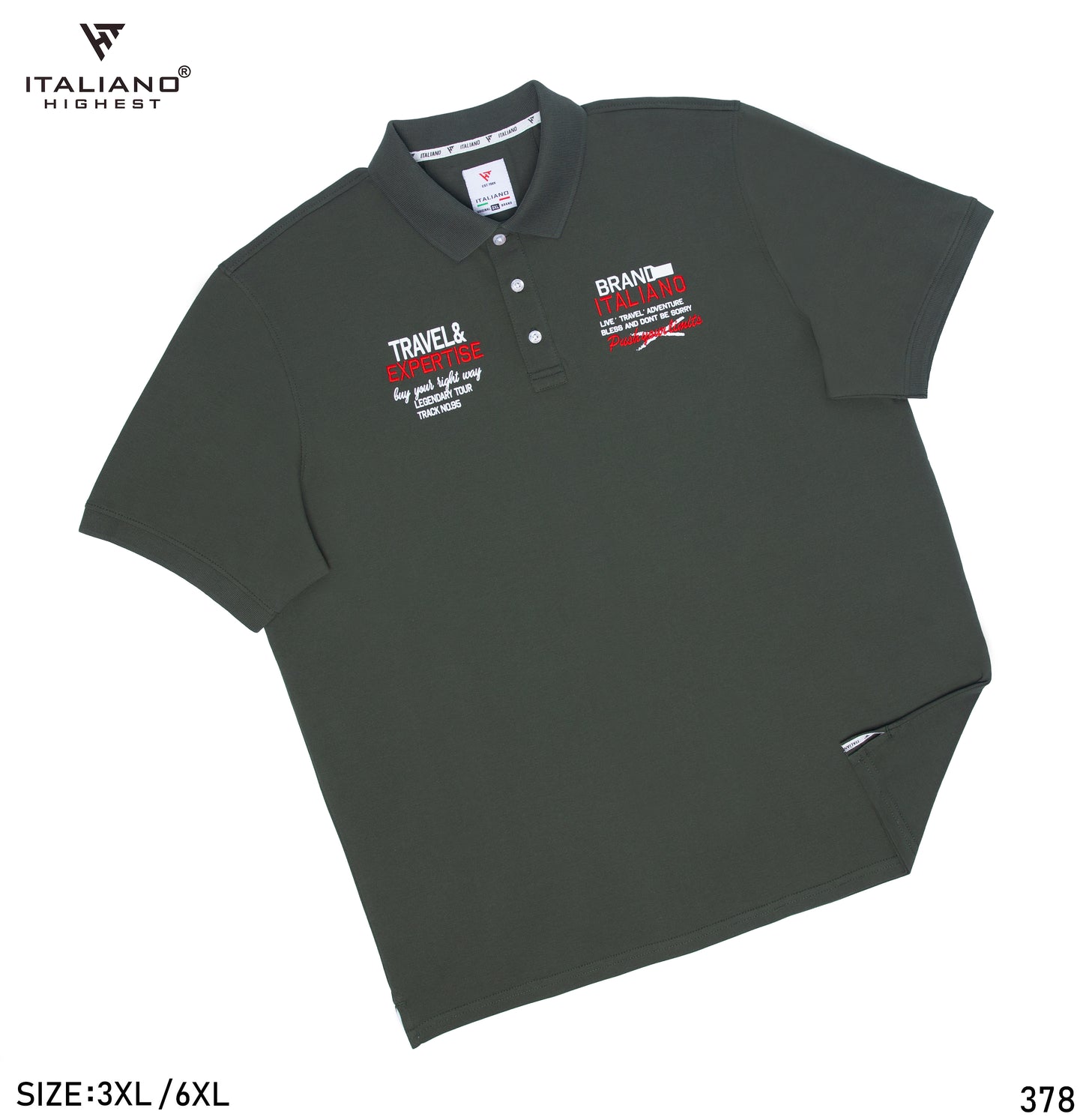 Men T-Shirt BIG SIZE Italiano ITSH 378