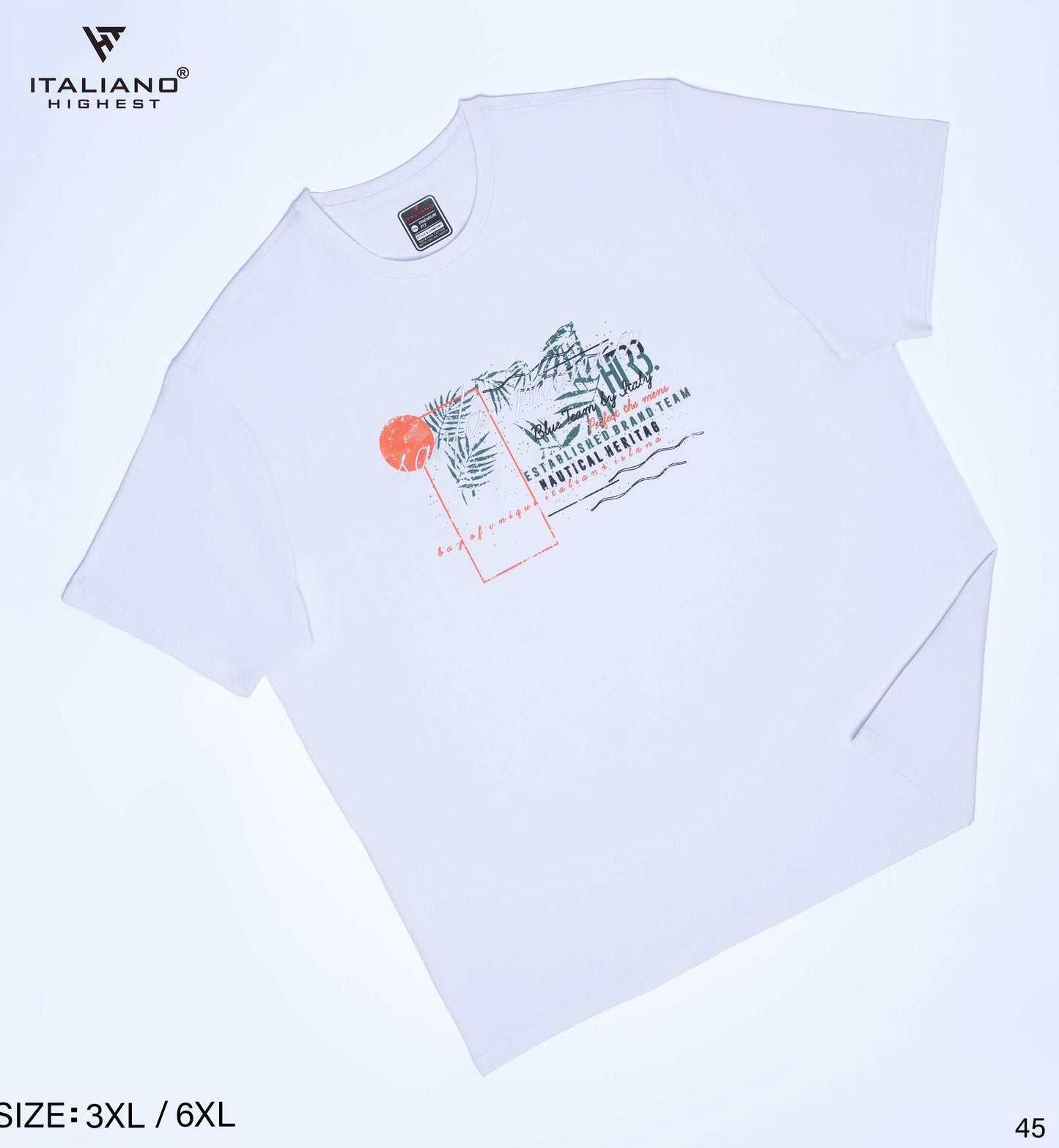 Men big size T-Shirt TSH 45
