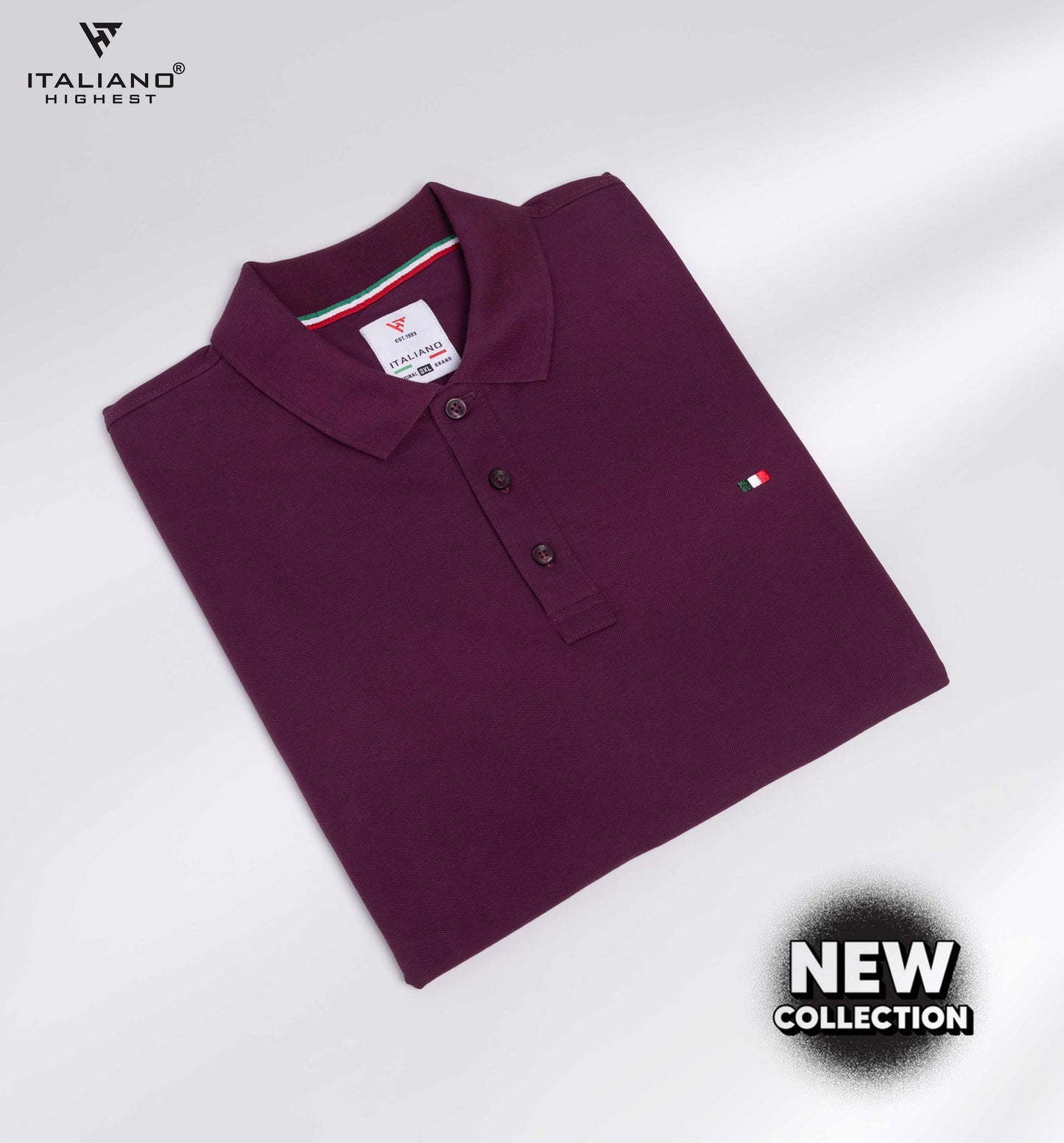 Men Polo Bigsize T-Shirt Italiano ITSH321