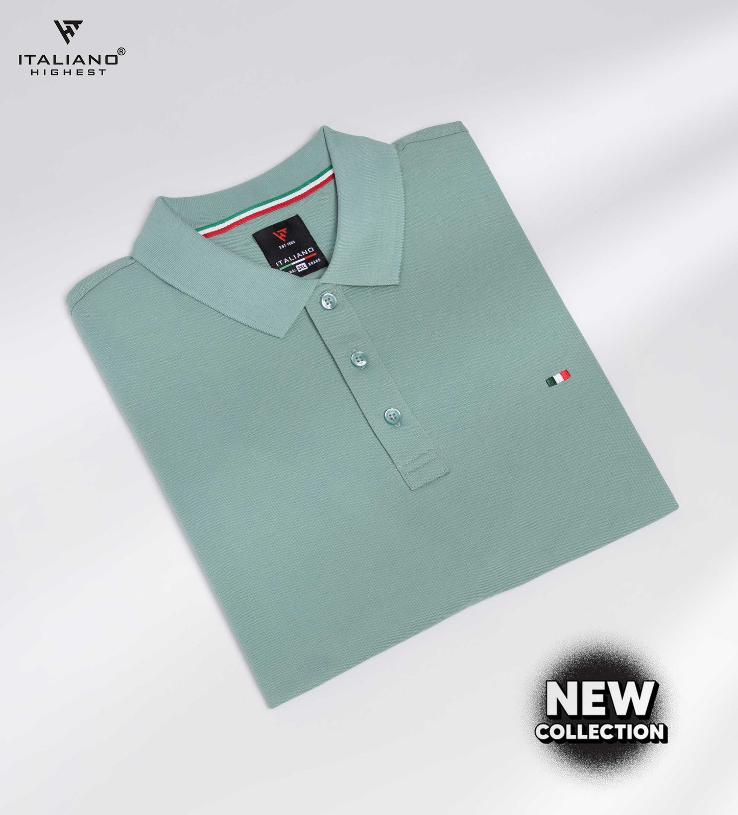 Men Polo Bigsize T-Shirt Italiano ITSH321