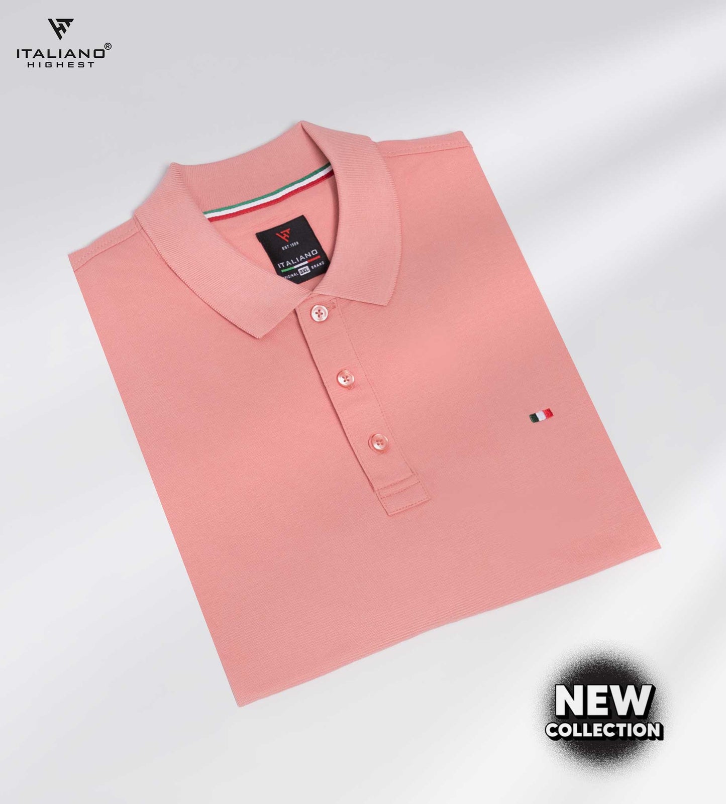 Men Polo Bigsize T-Shirt Italiano ITSH321