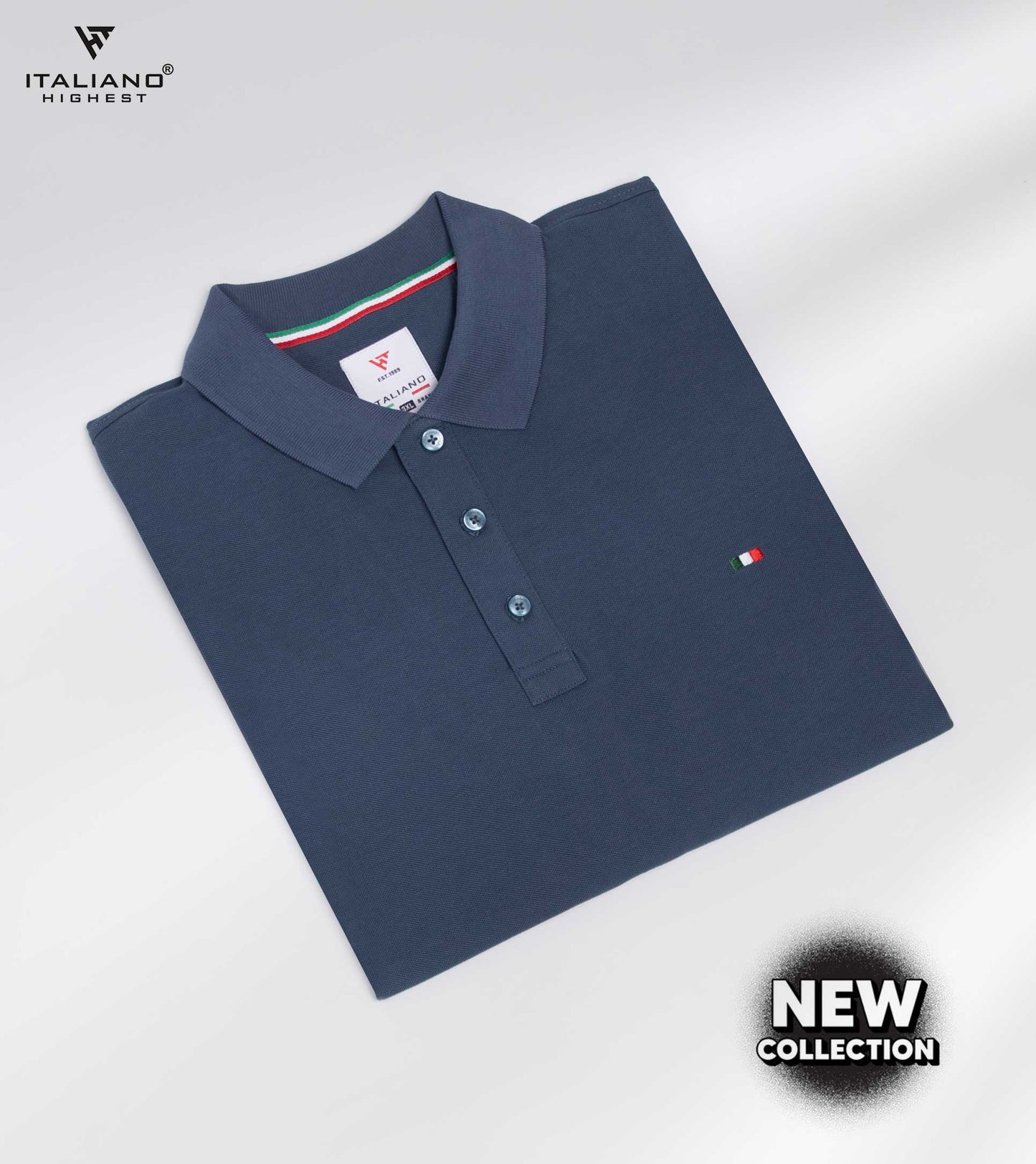 Men Polo Bigsize T-Shirt Italiano ITSH321