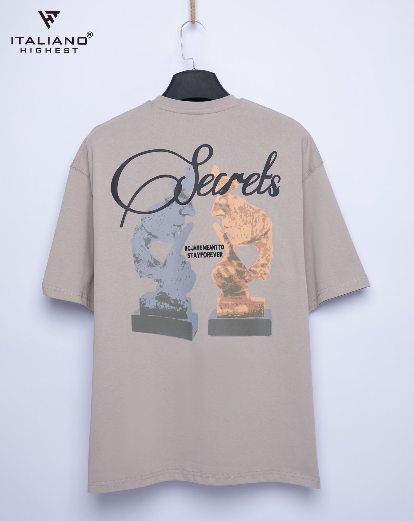 Men T-Shirt OverSize Italiano ITSH436