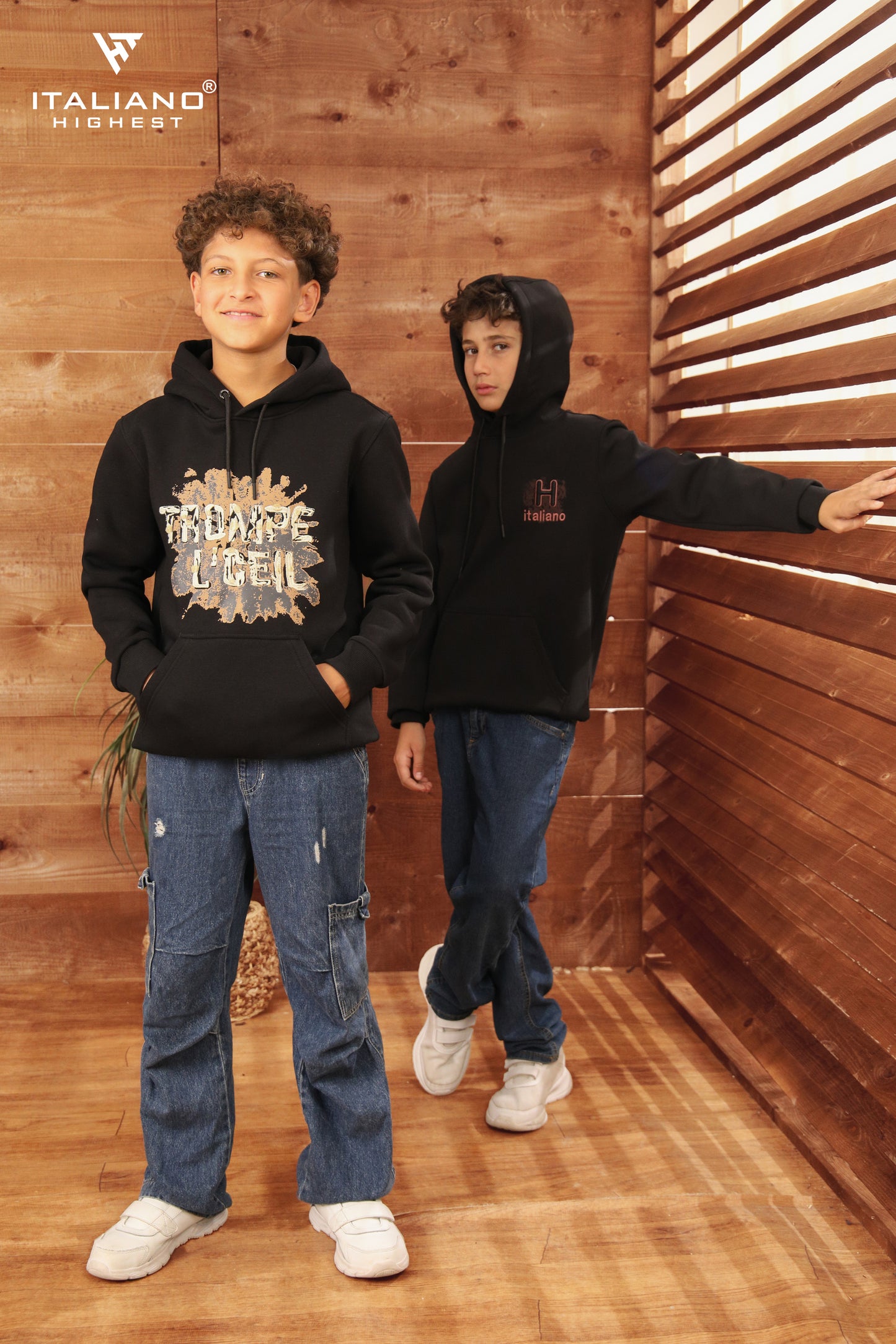 Boys Hoodie T-Shirt ITHO118