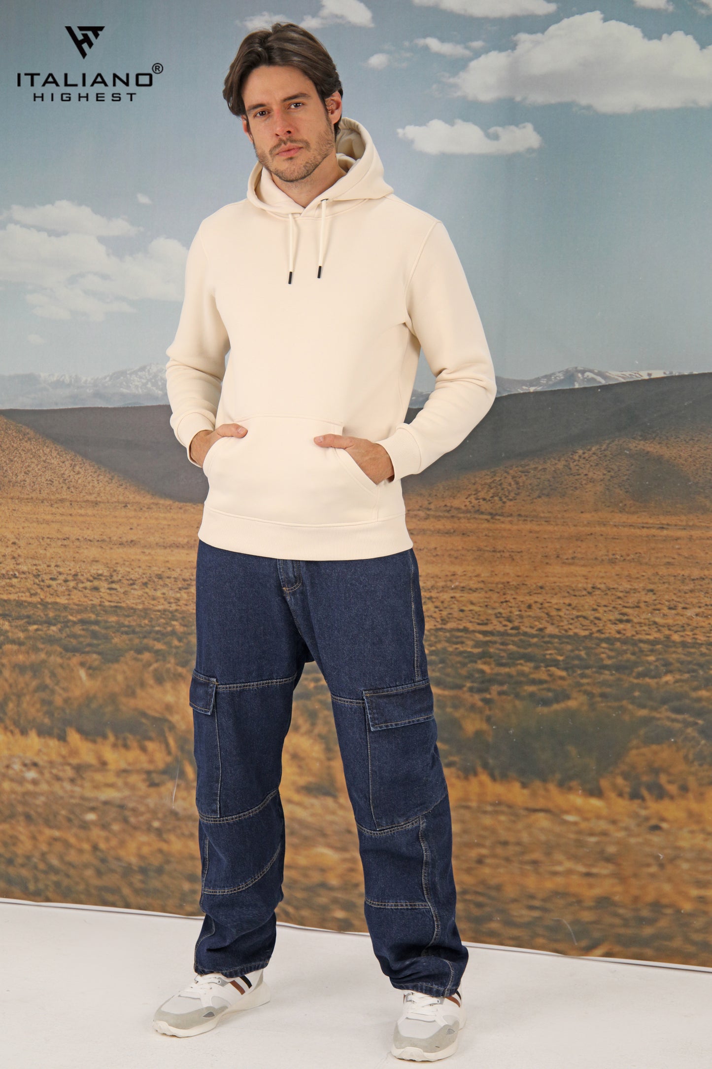 Men Hoodie T-Shirt ITHO05