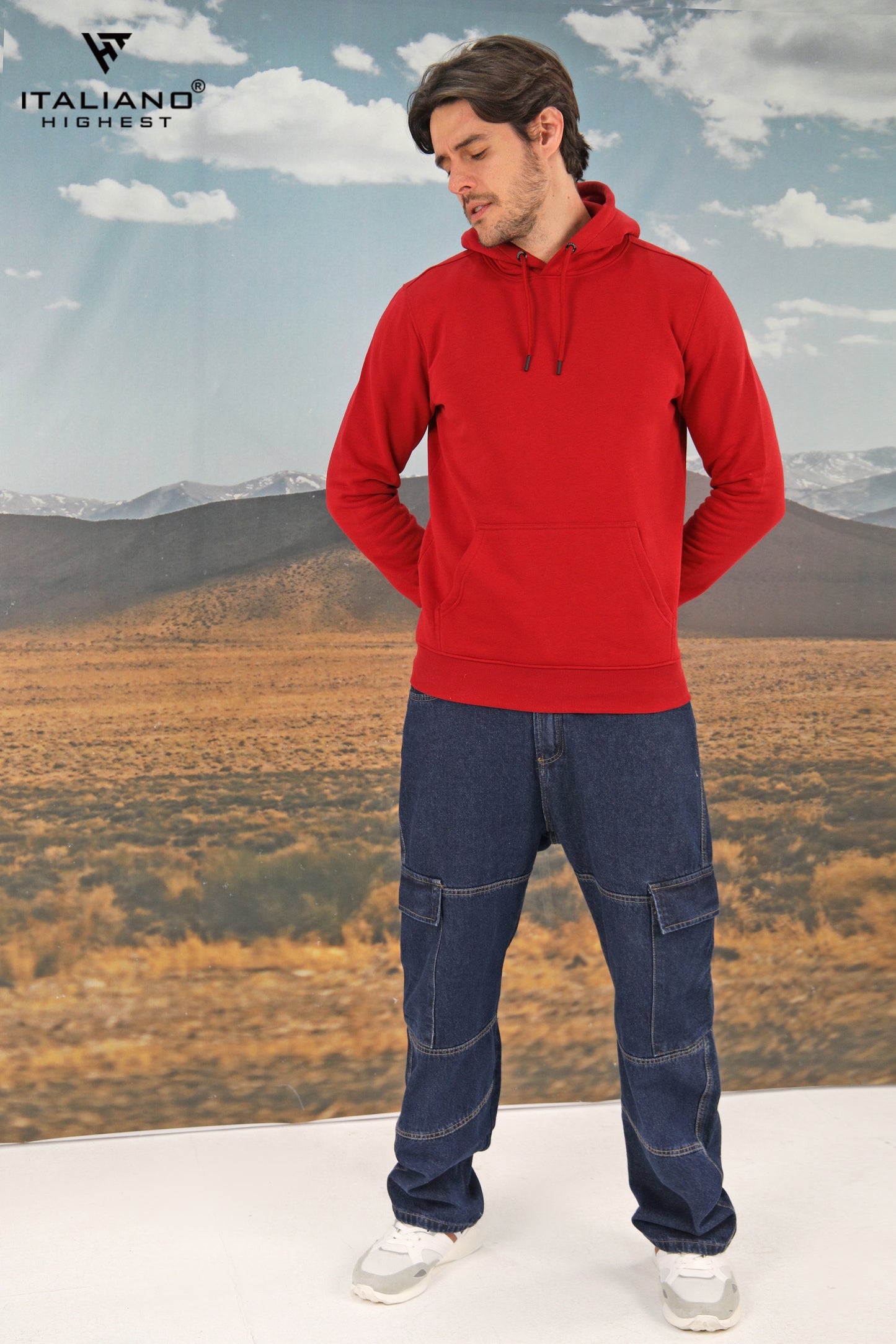 Men BigSize Hoodie ITBH06