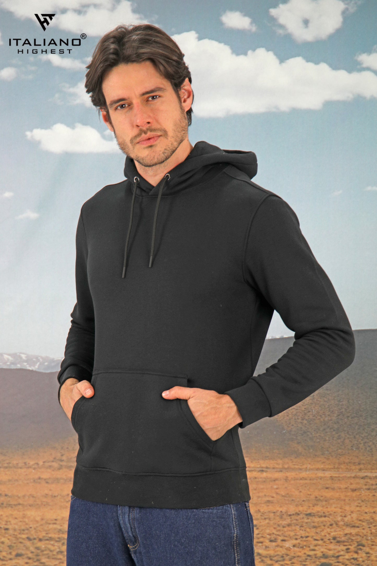 Men BigSize Hoodie ITBH06