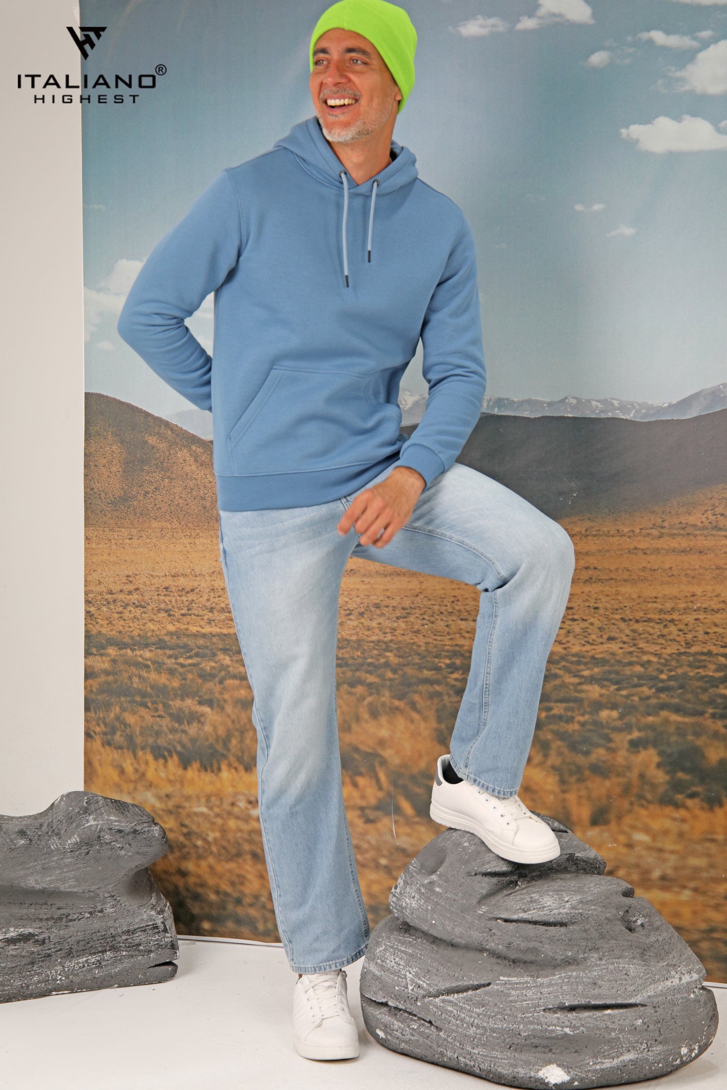 Men Hoodie T-Shirt ITHO05