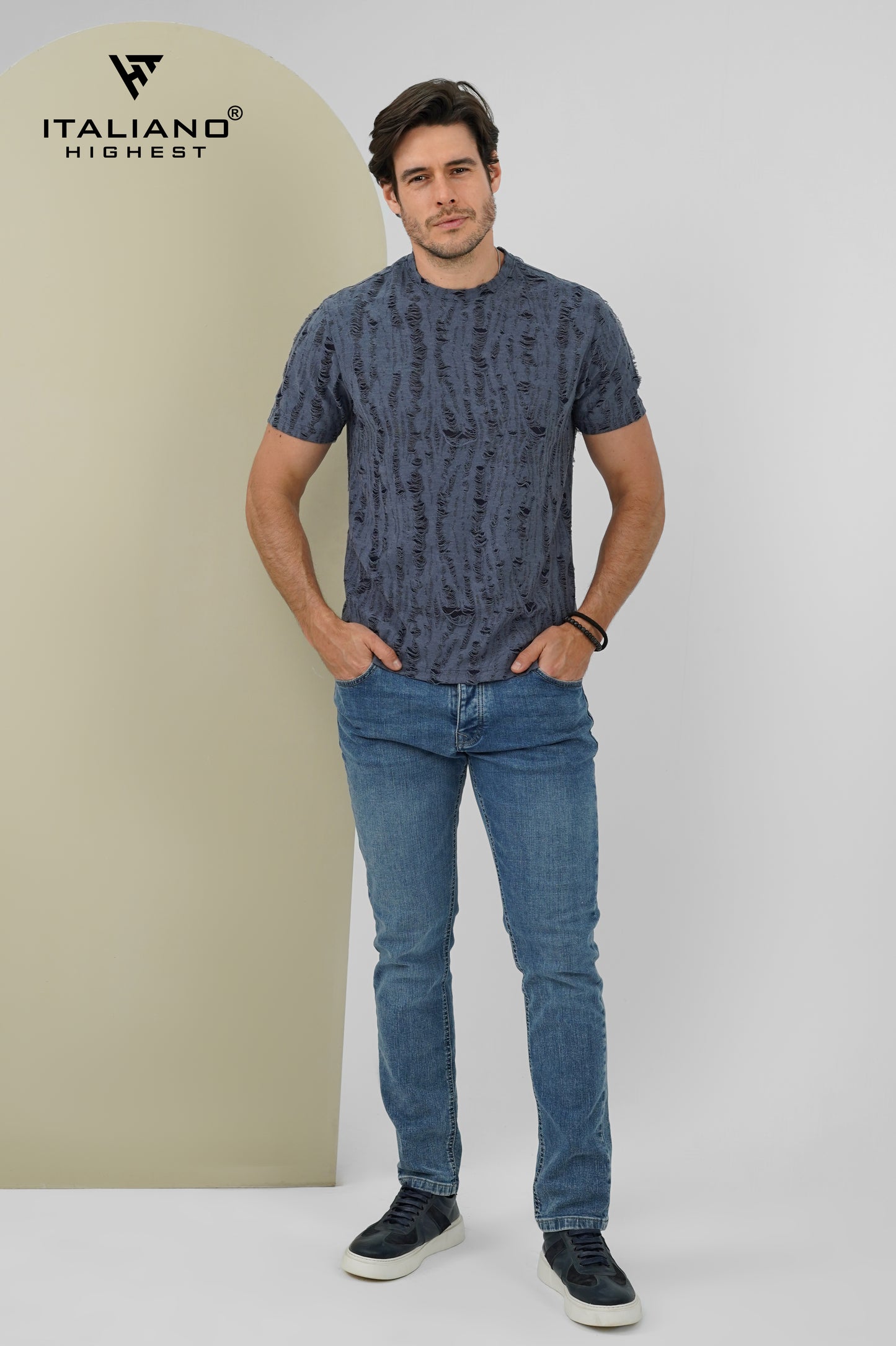 Men T-shirt Italiano TS 1011