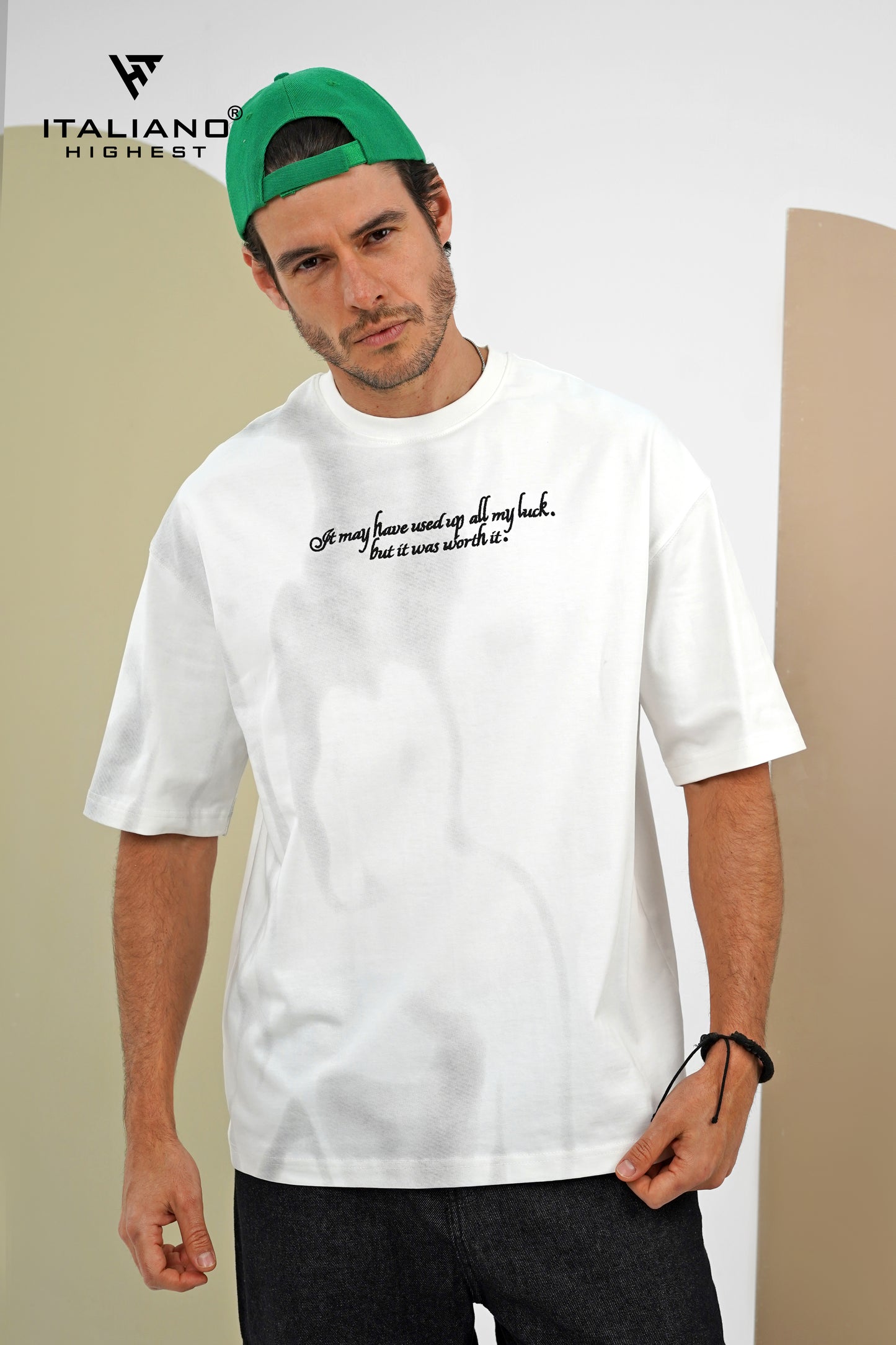 Men T-Shirt OverSize Italiano ITSH1145