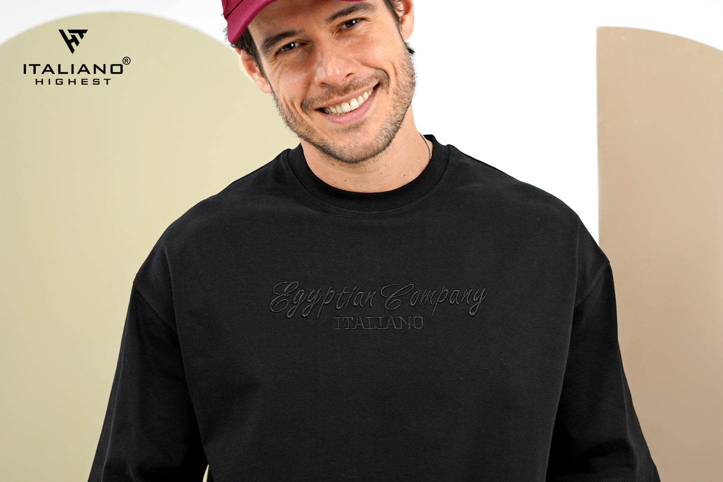 Men T-Shirt OverSize Italiano ITSH1161