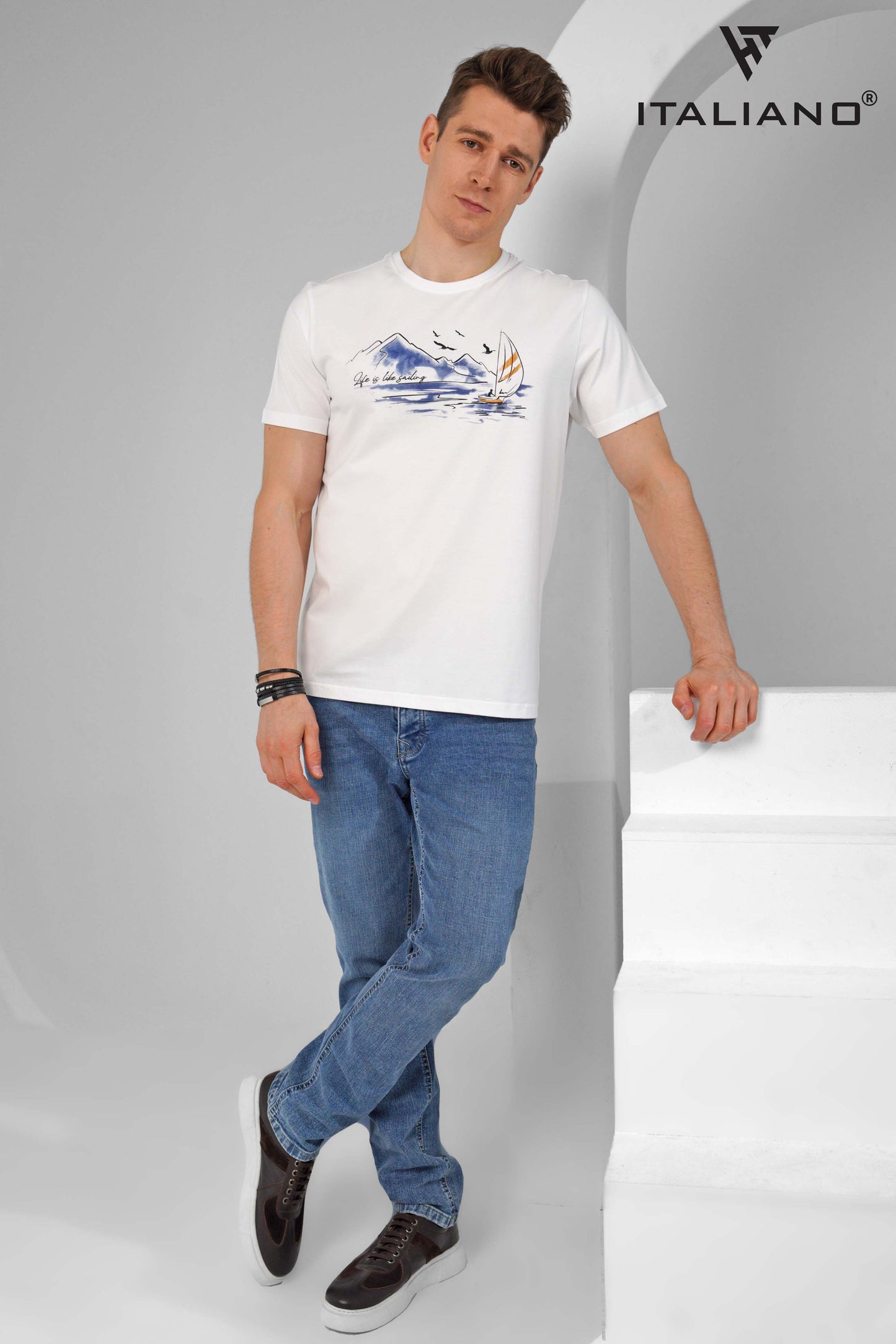 Men T-Shirt Italiano ITSH113