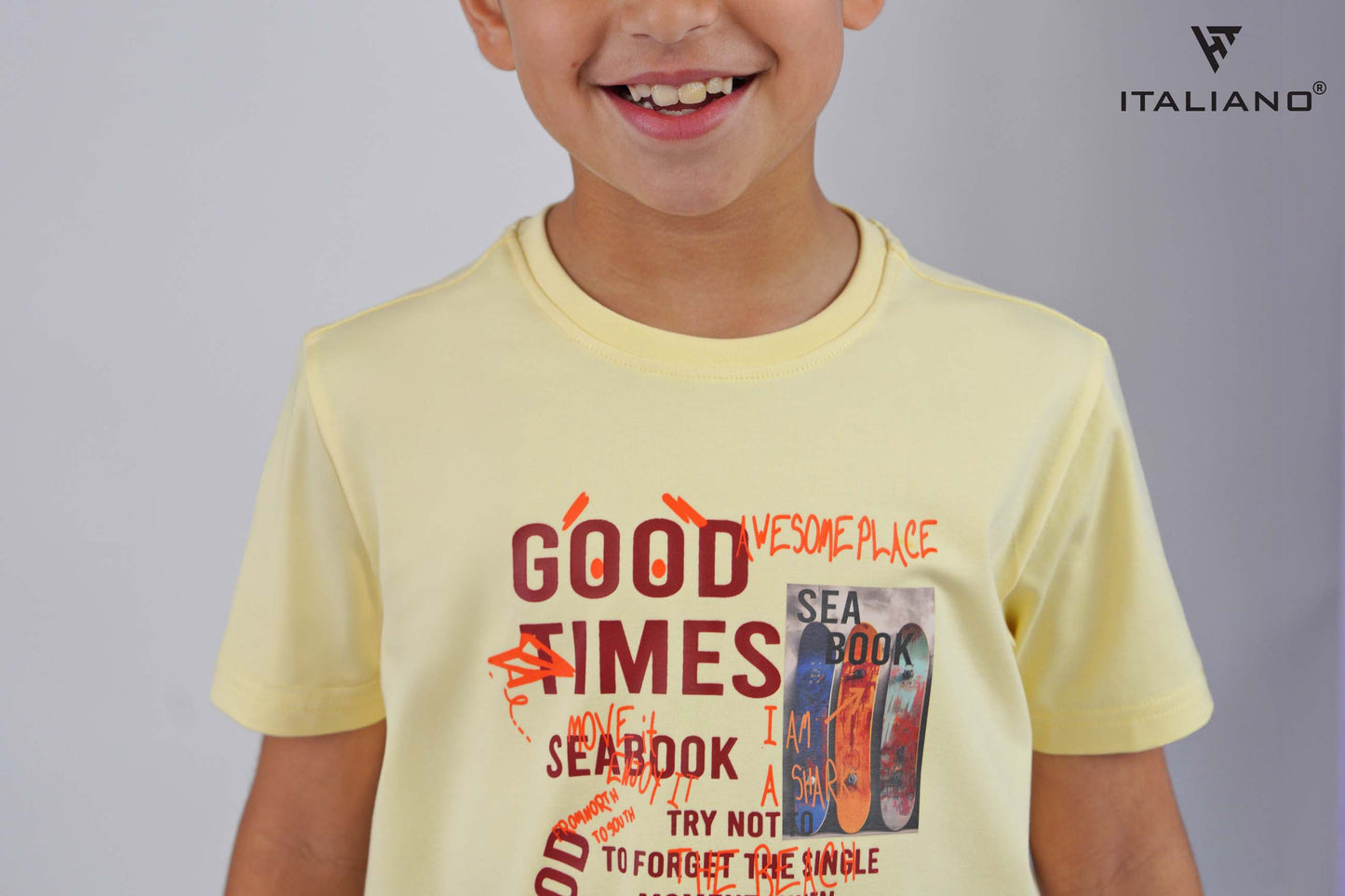 kids t-shirt italiano itsh 121
