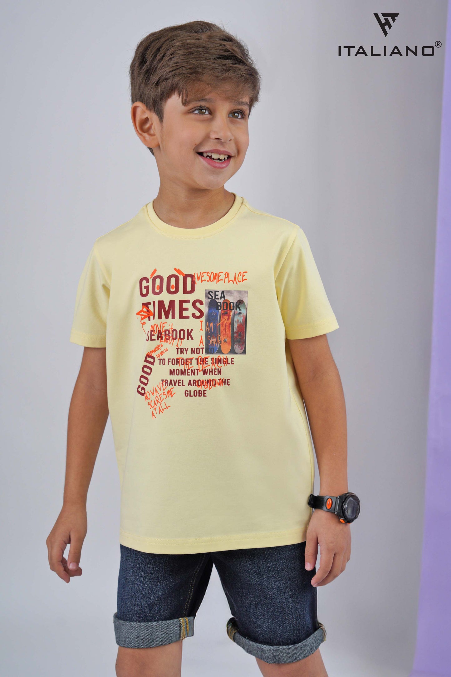 kids t-shirt italiano itsh 121