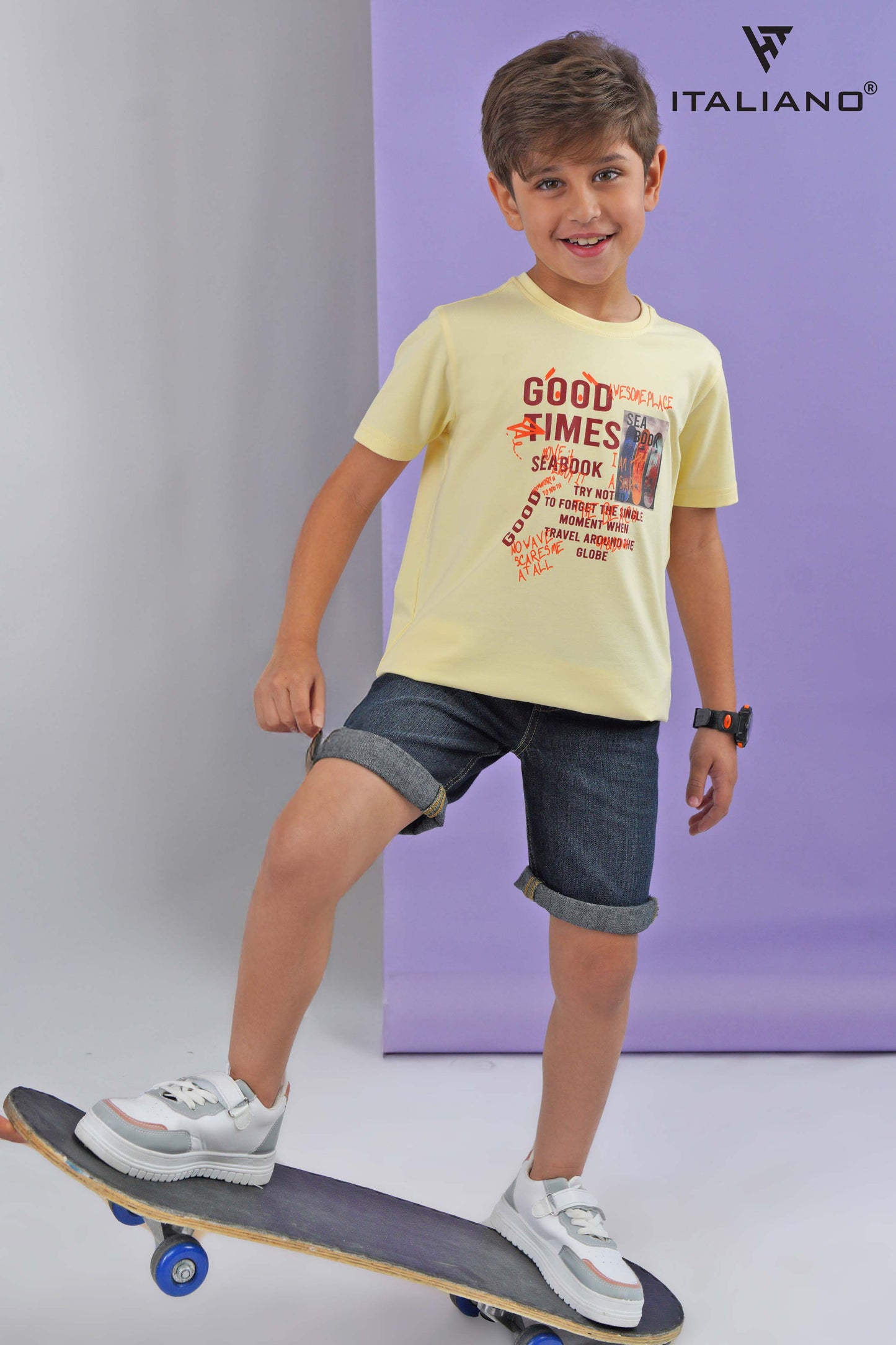 kids t-shirt italiano itsh 121