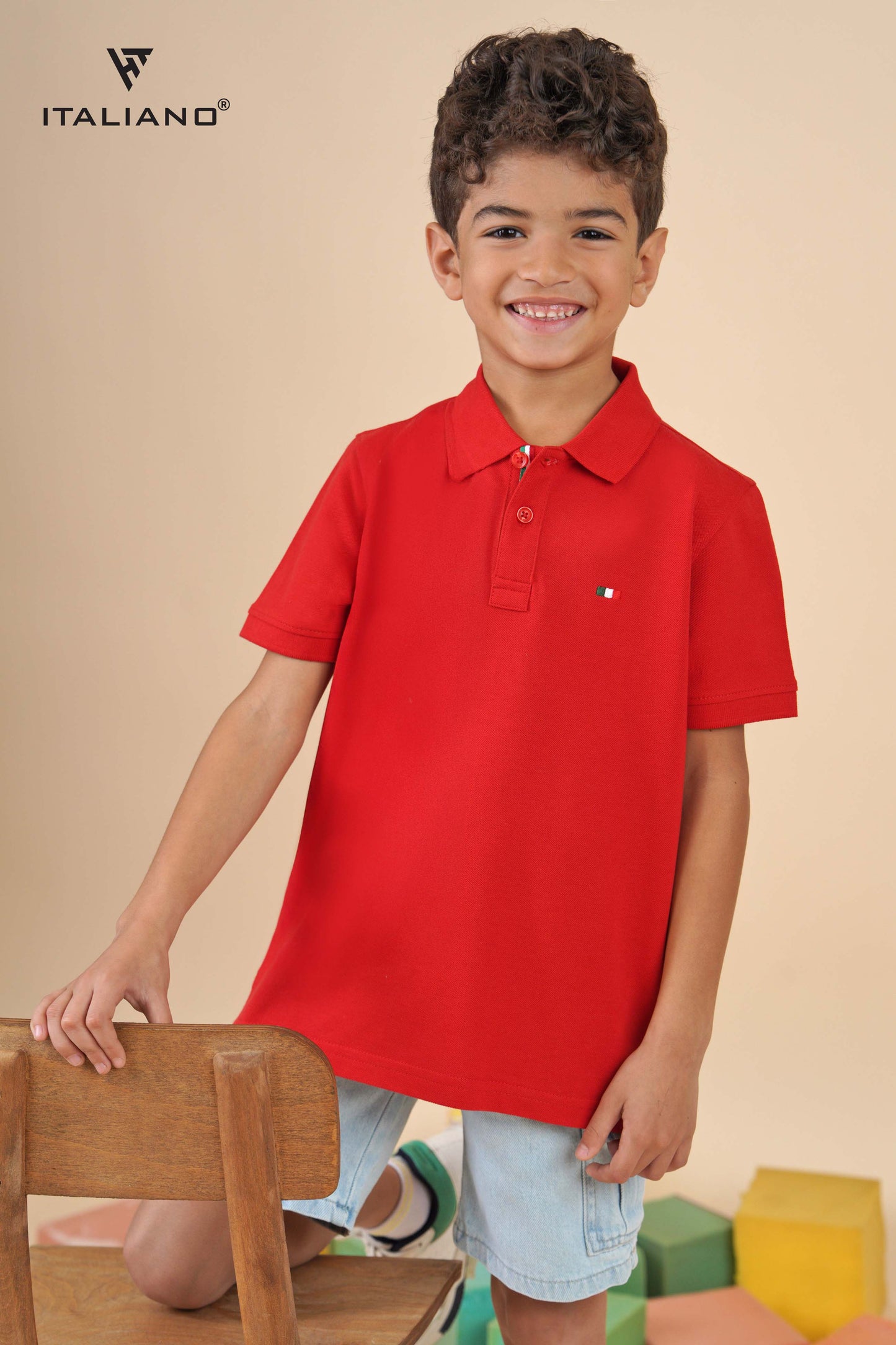 kids T-shirt Polo italiano ITSH 322