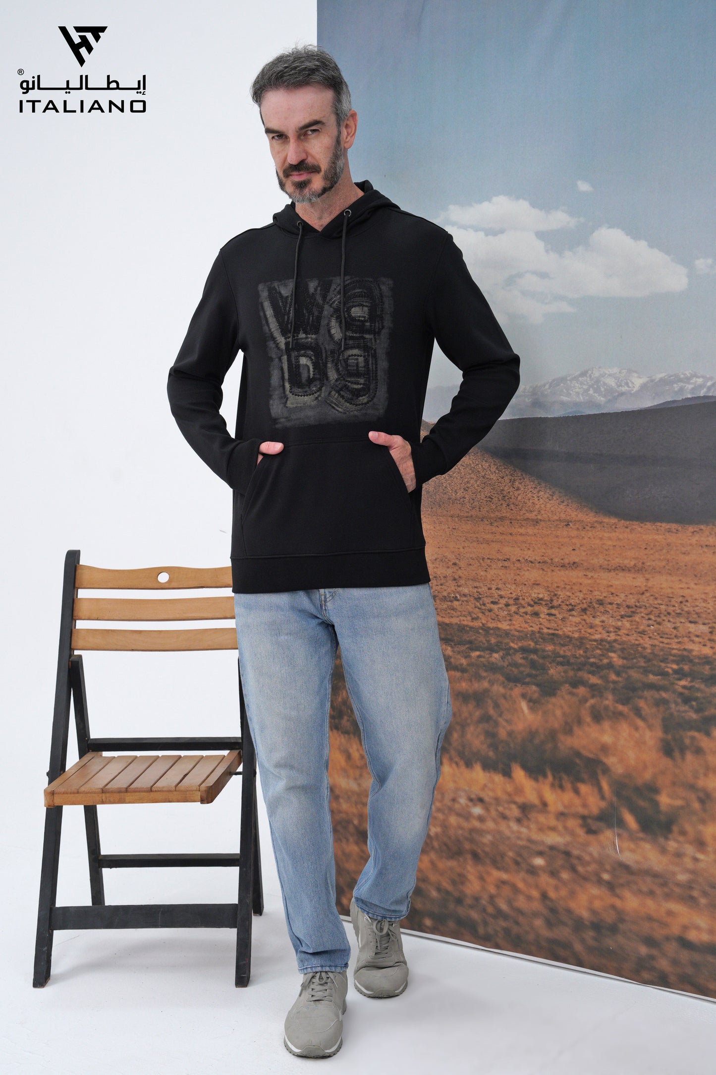 Men Hoodie T-Shirt ITHO1758