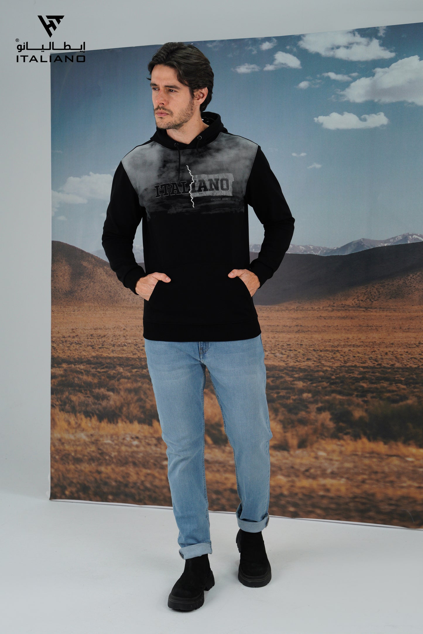 Men Hoodie T-Shirt ITHO1509