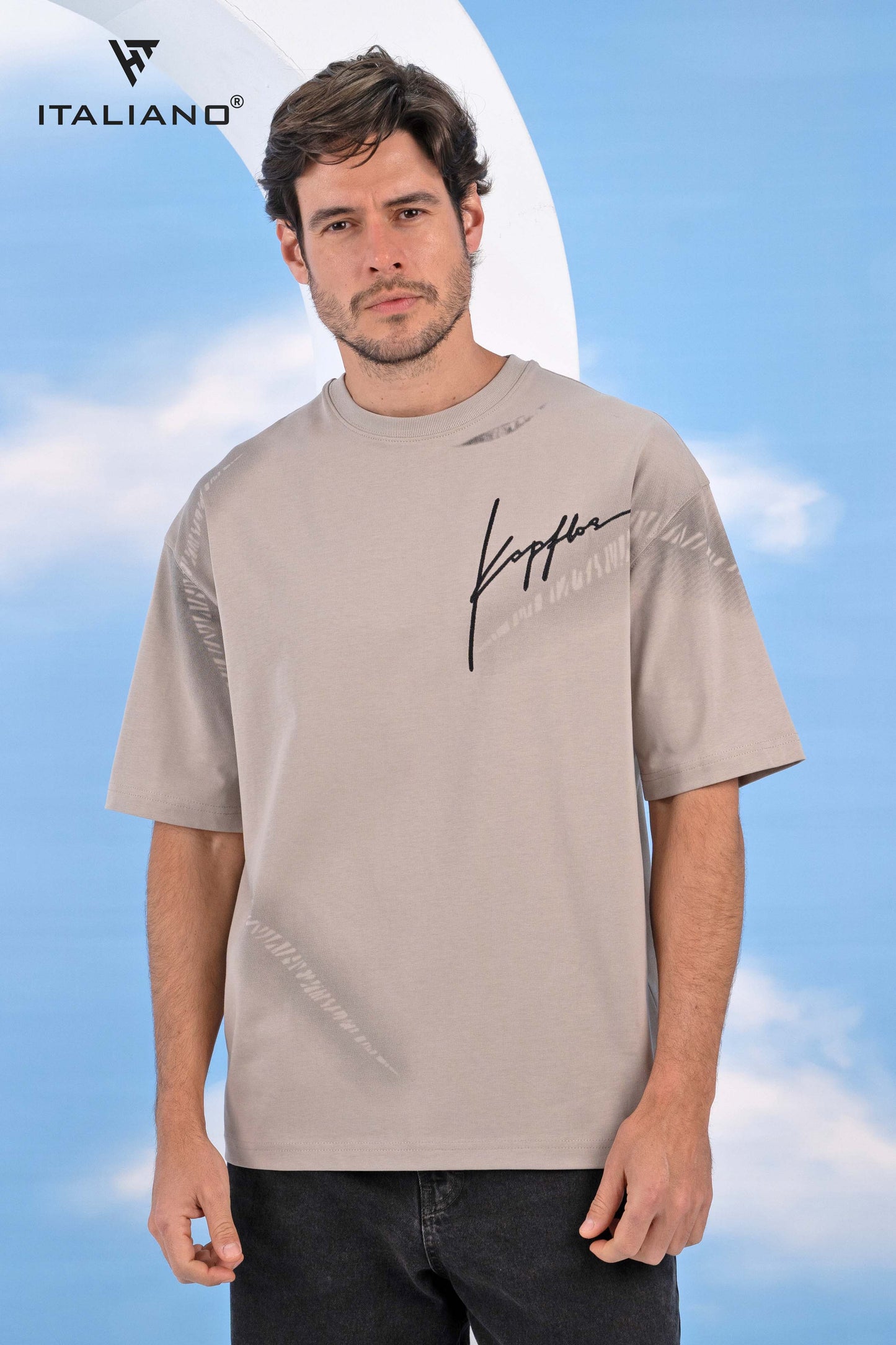 Men T-Shirt OverSize Italiano ITSH1087