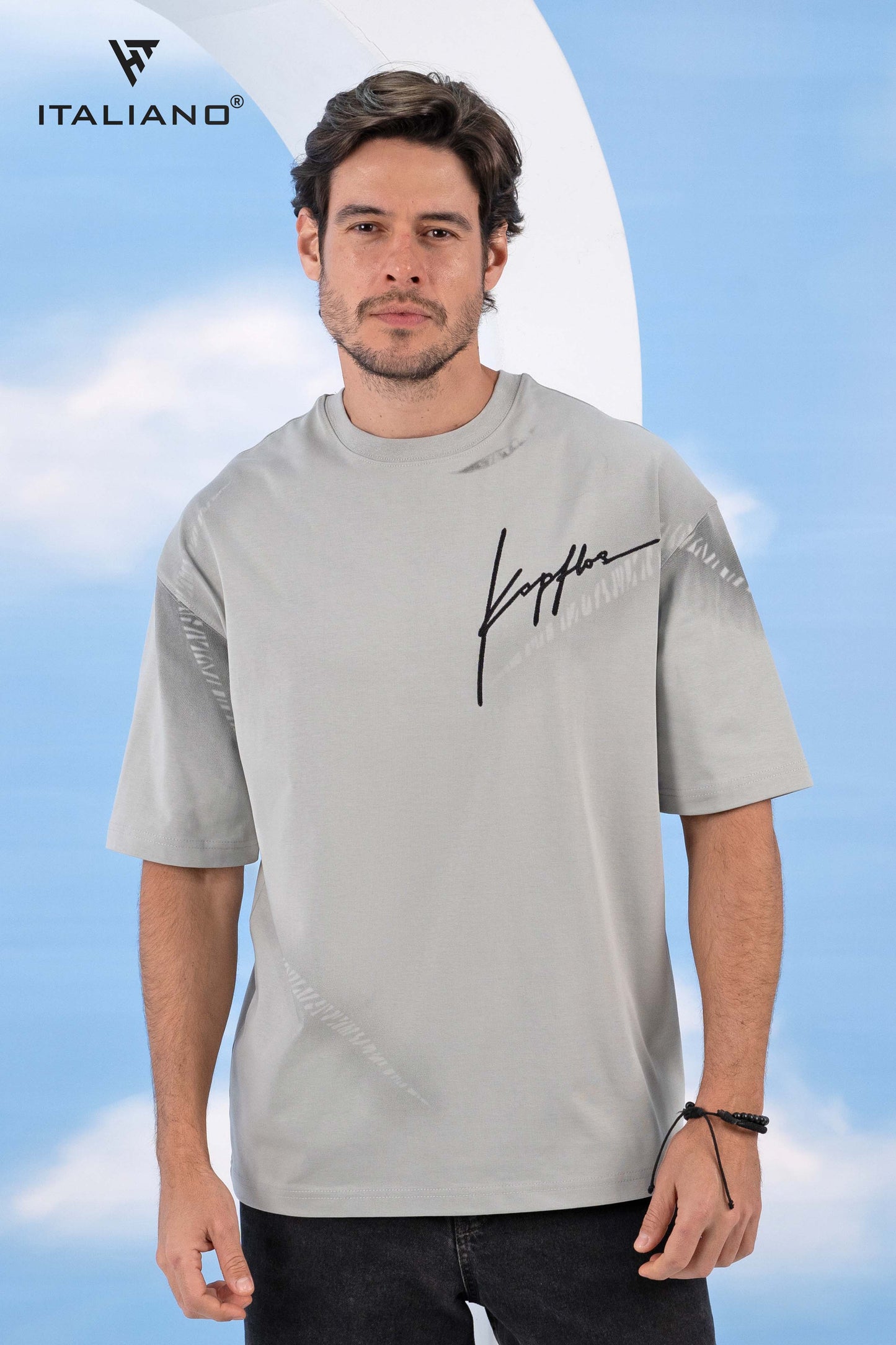 Men T-Shirt OverSize Italiano ITSH1087