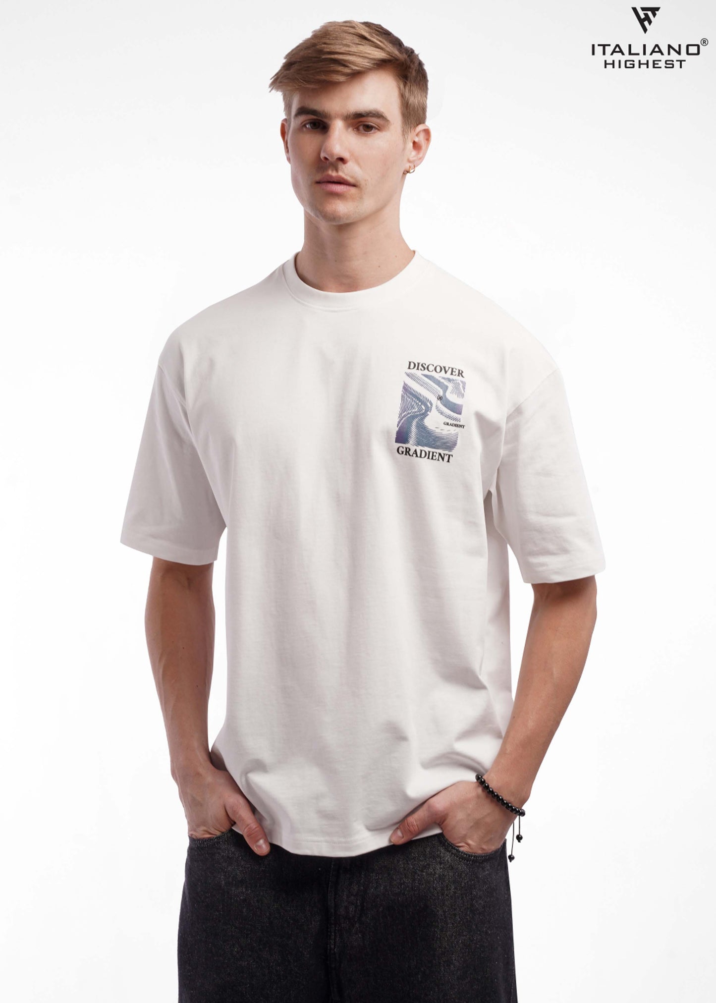 Men T-Shirt OverSize Italiano ITSH1022