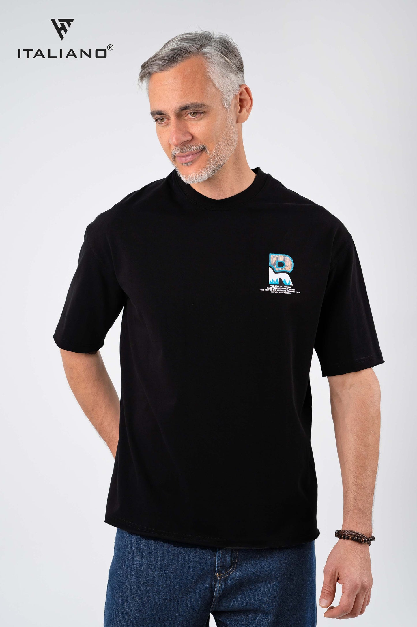 Men T-Shirt OverSize Italiano ITSH1083