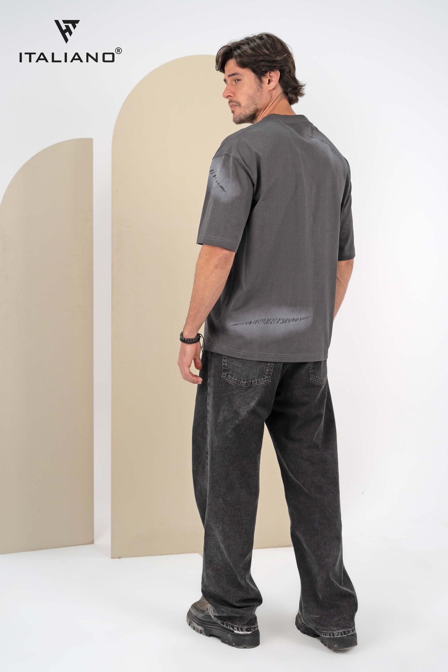 Men T-Shirt OverSize Italiano ITSH1087