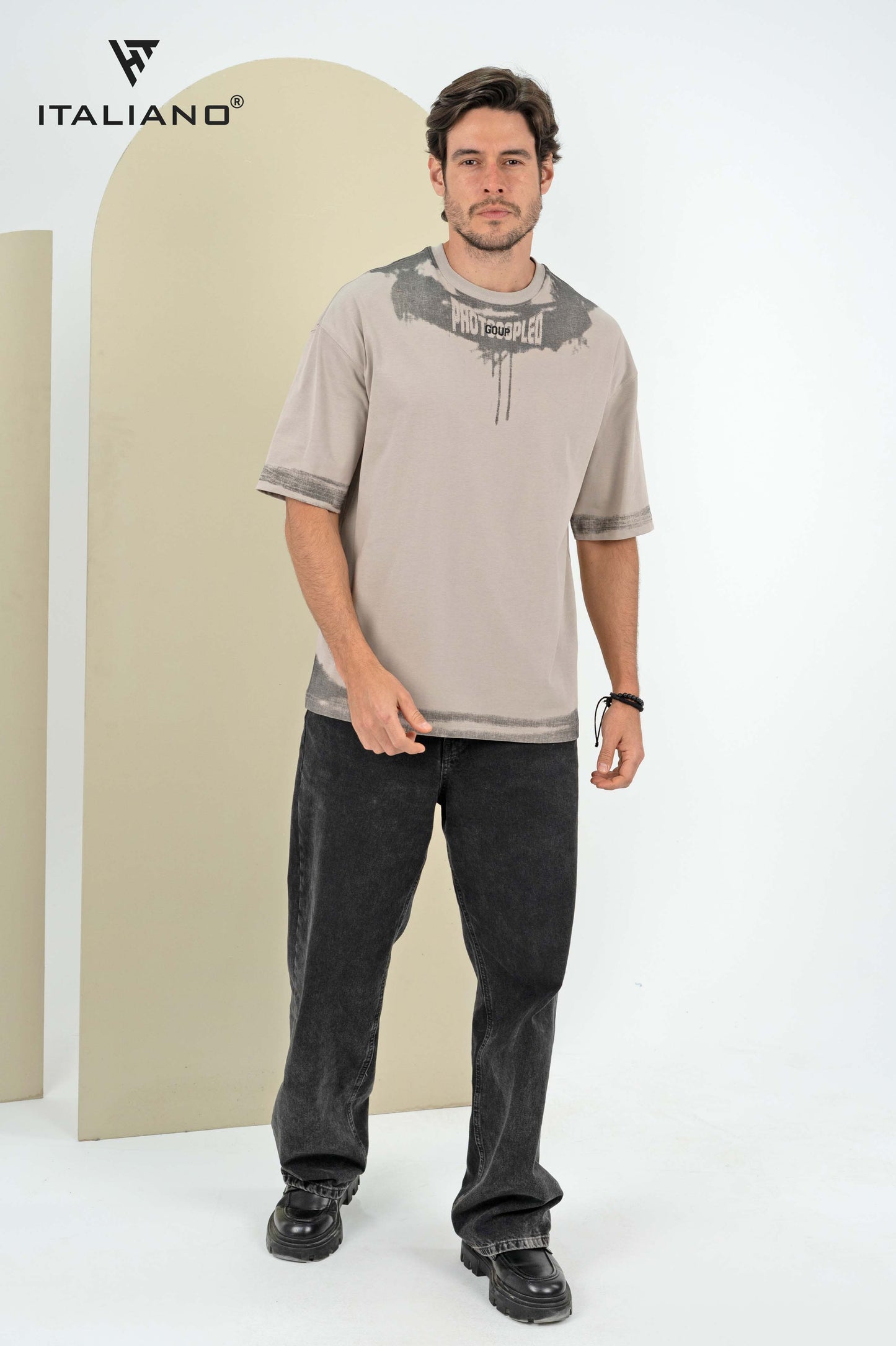 Men T-Shirt OverSize Italiano ITSH 1081