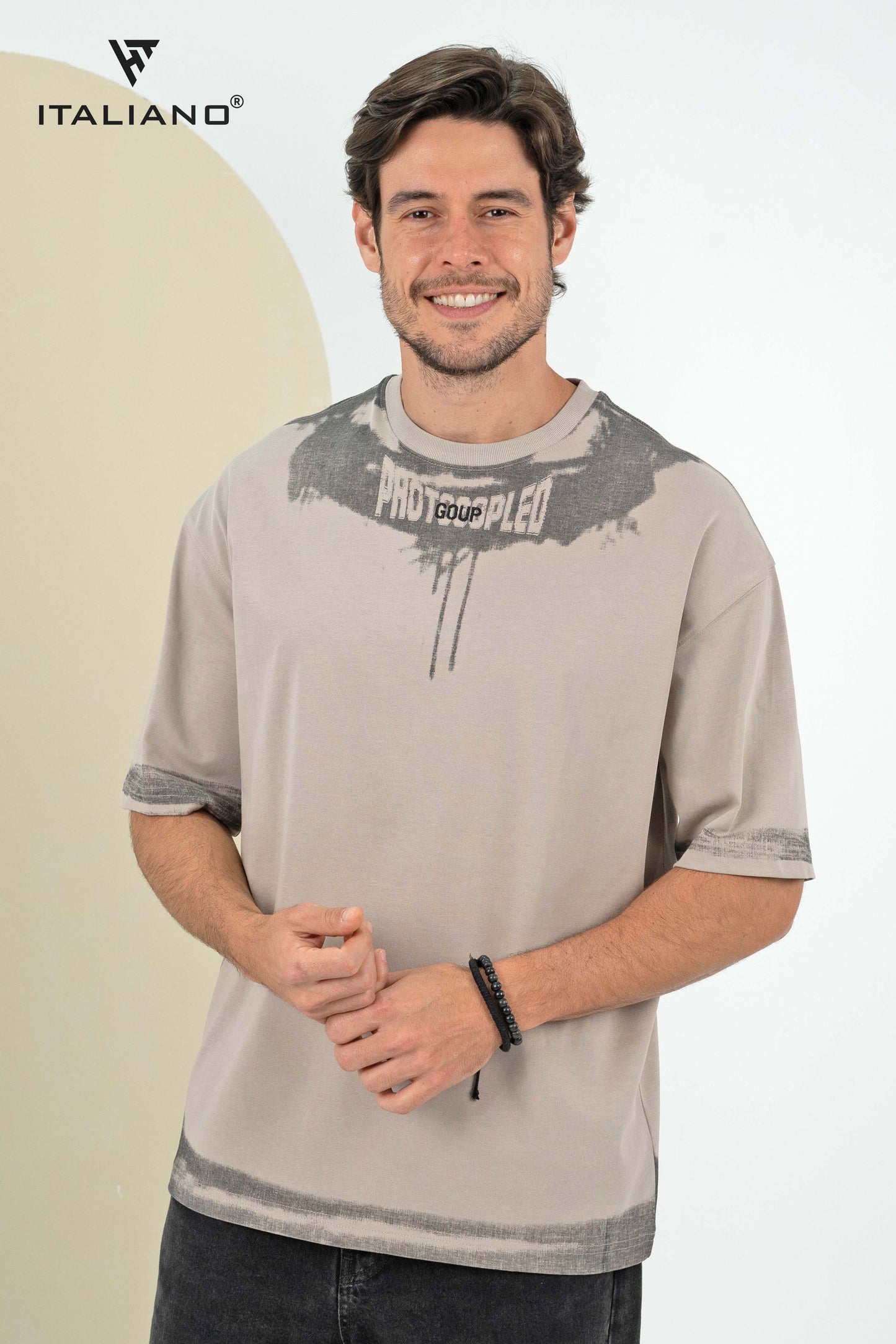 Men T-Shirt OverSize Italiano ITSH 1081