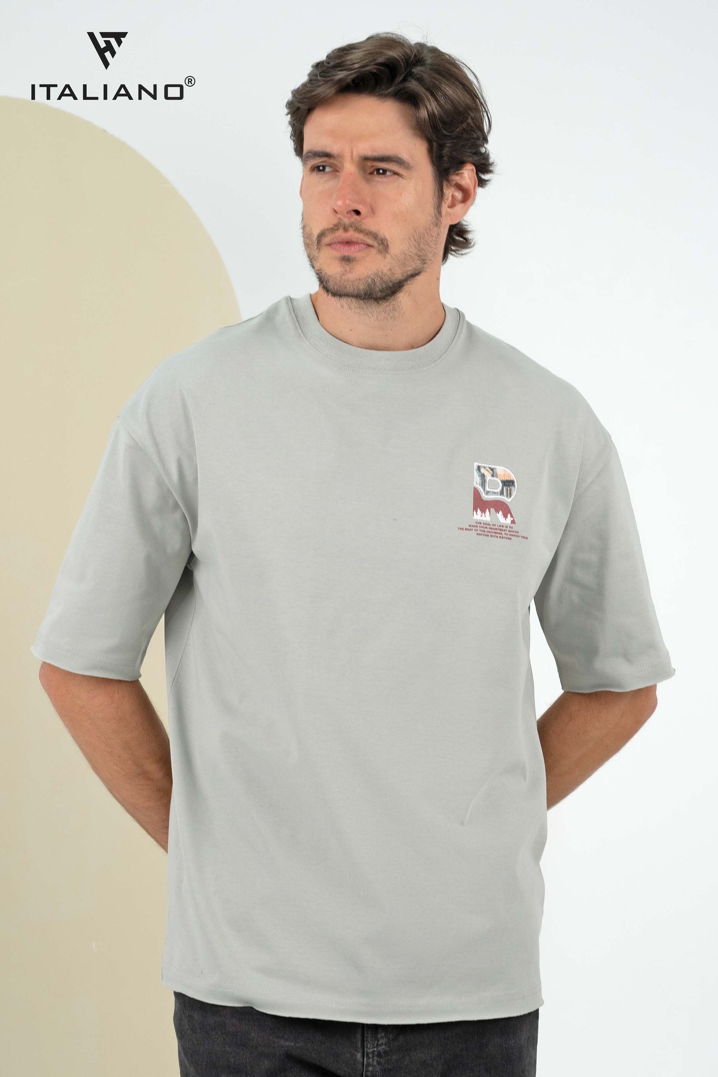 Men T-Shirt OverSize Italiano ITSH1083