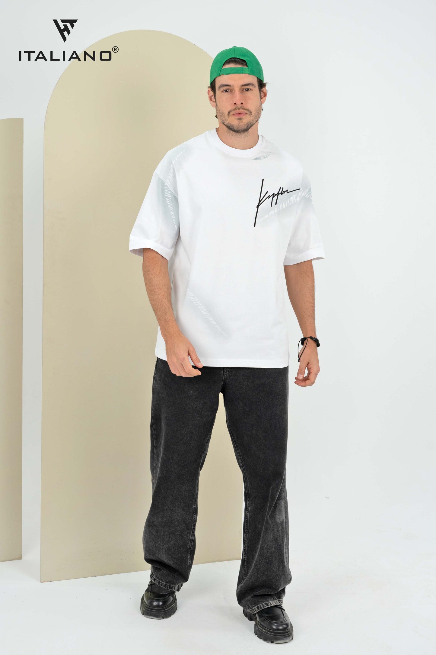 Men T-Shirt OverSize Italiano ITSH1087