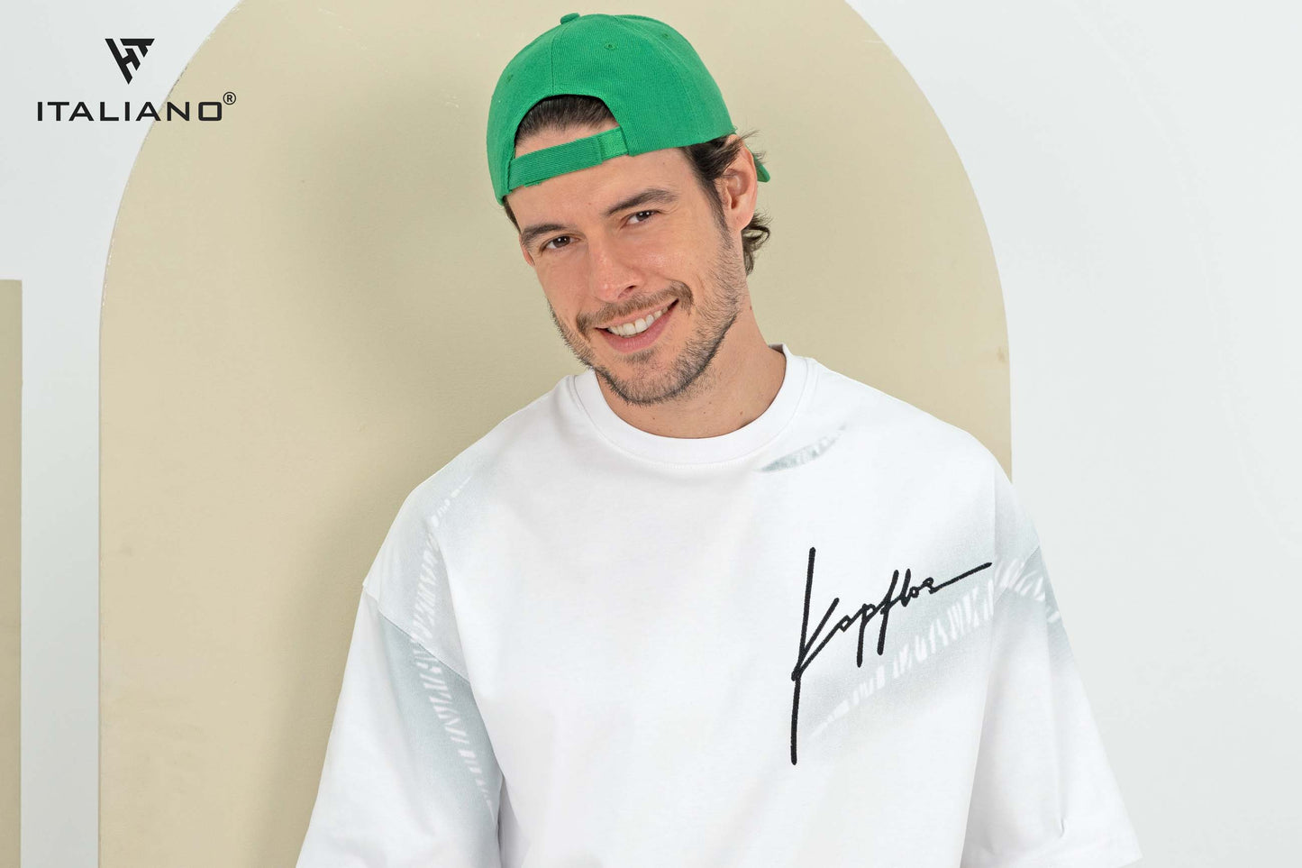 Men T-Shirt OverSize Italiano ITSH1087