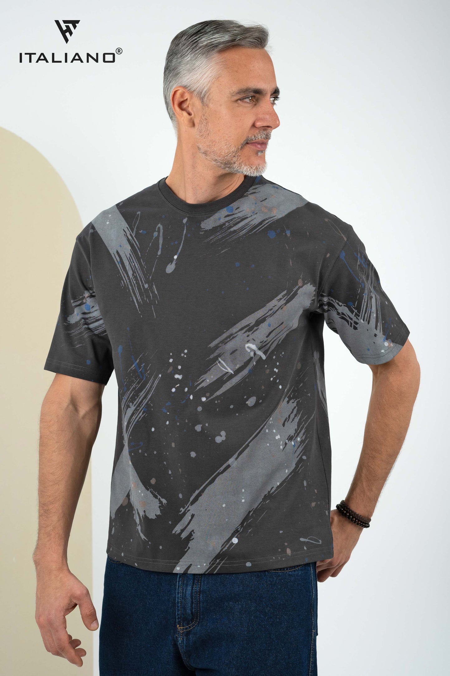 Men T-Shirt OverSize Italiano ITSH1086