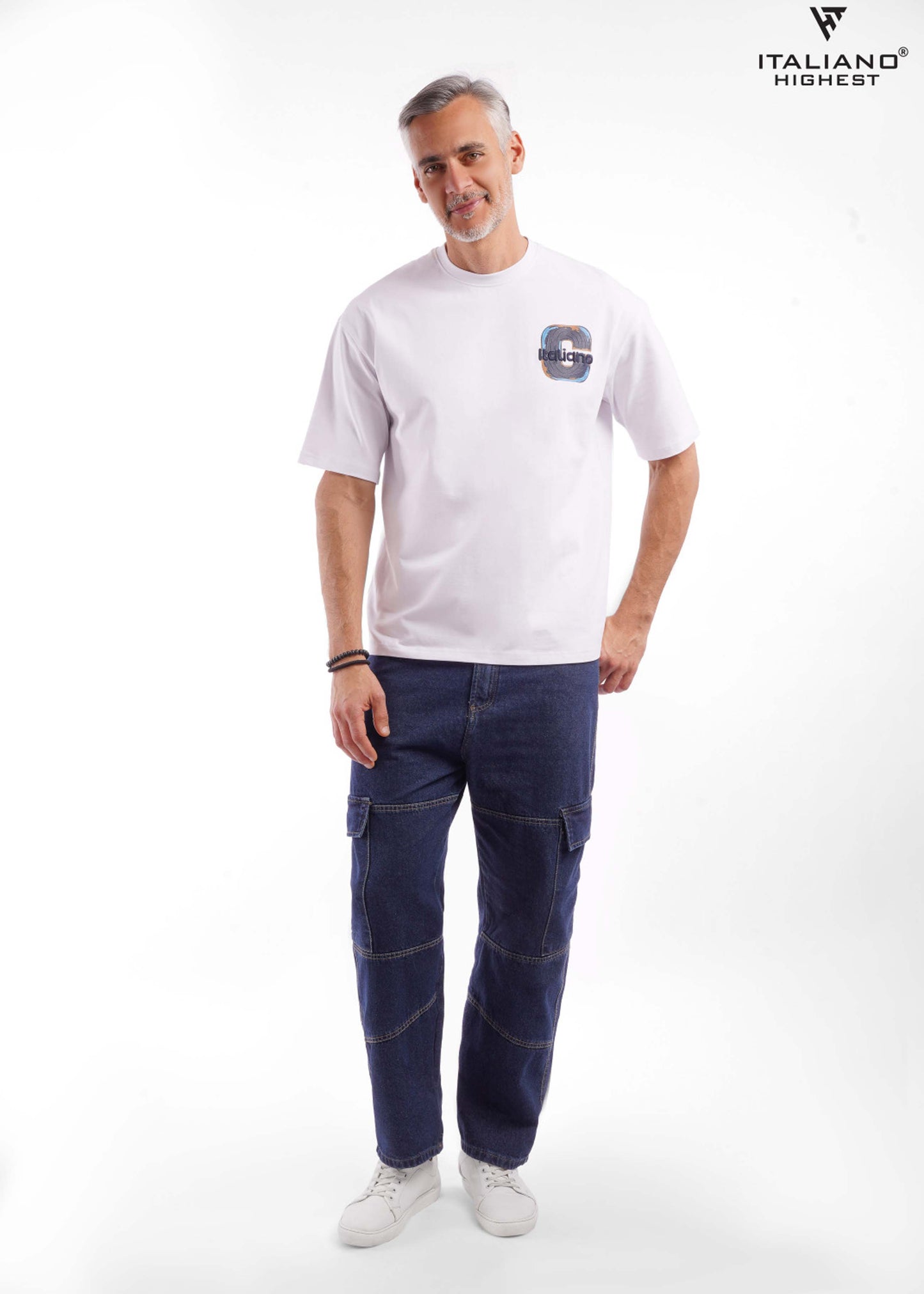 Men T-Shirt Italiano over size ITSH 1028