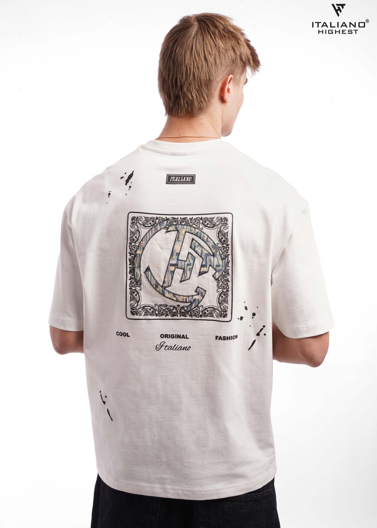 Men OverSize T-Shirt Italiano ITSH1027