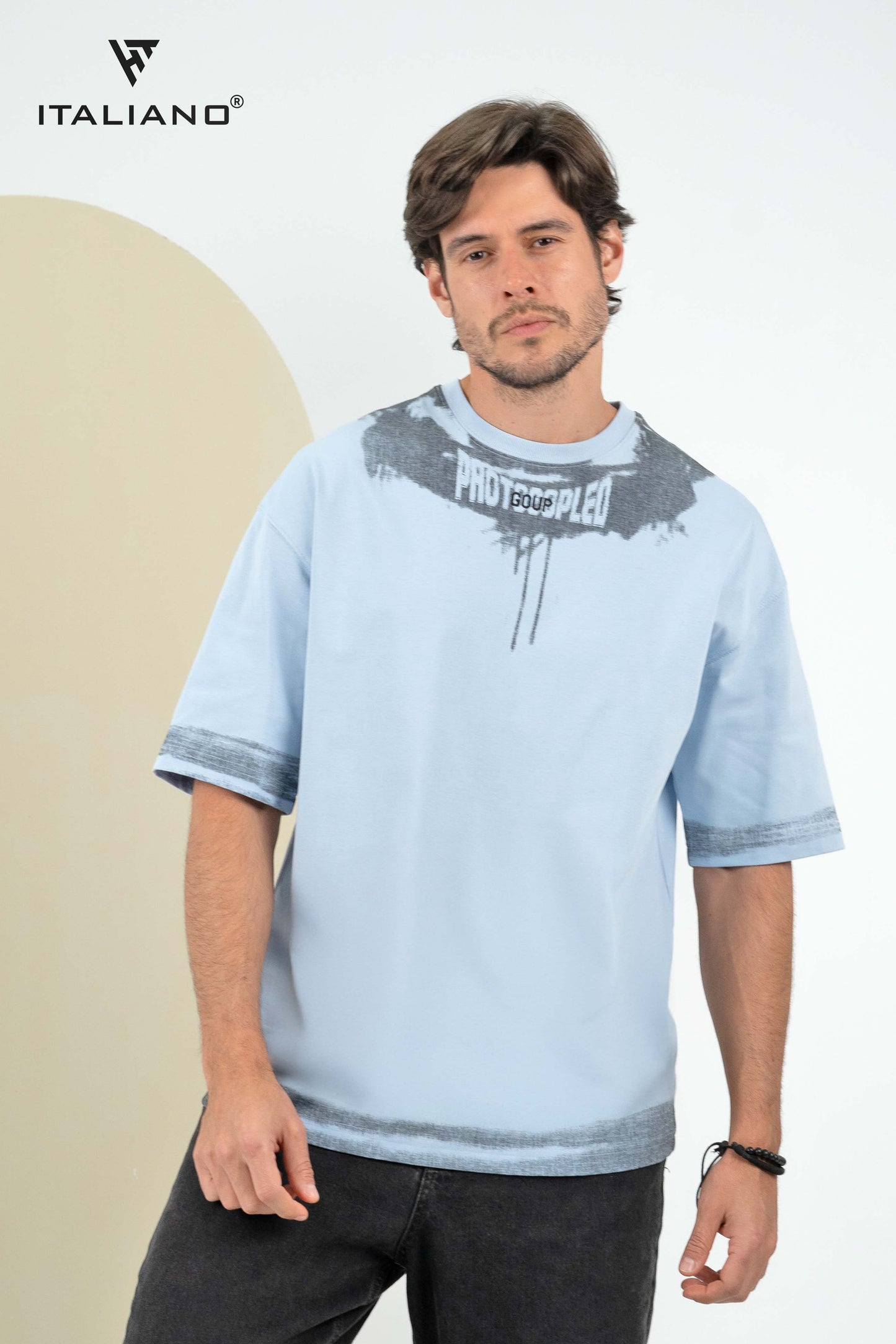 Men T-Shirt OverSize Italiano ITSH 1081
