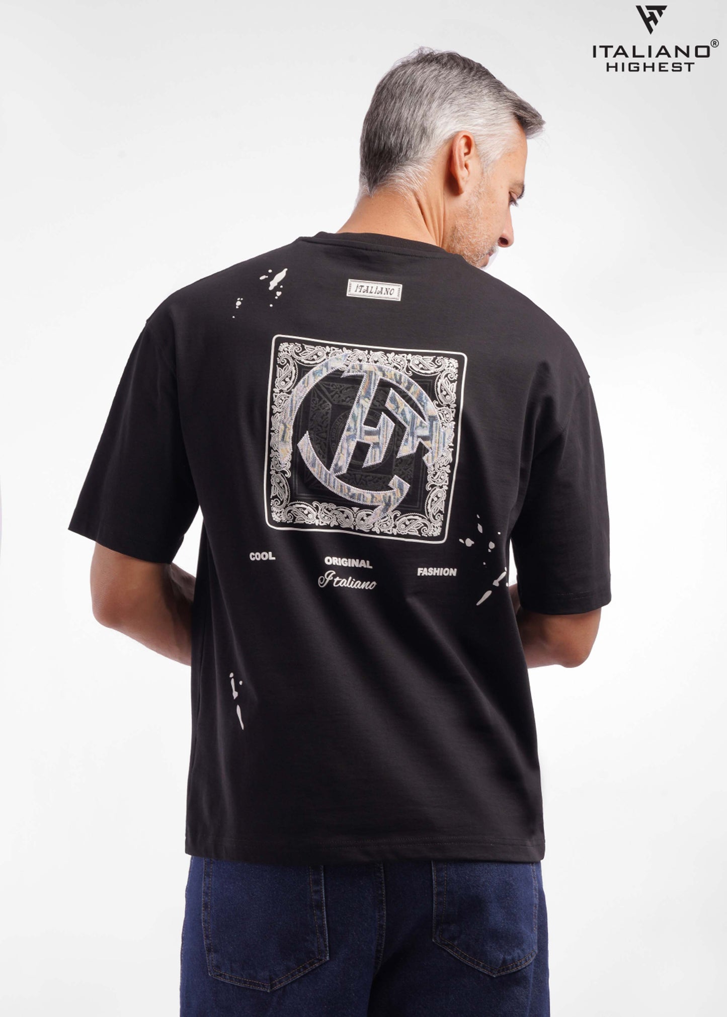 Men OverSize T-Shirt Italiano ITSH1027