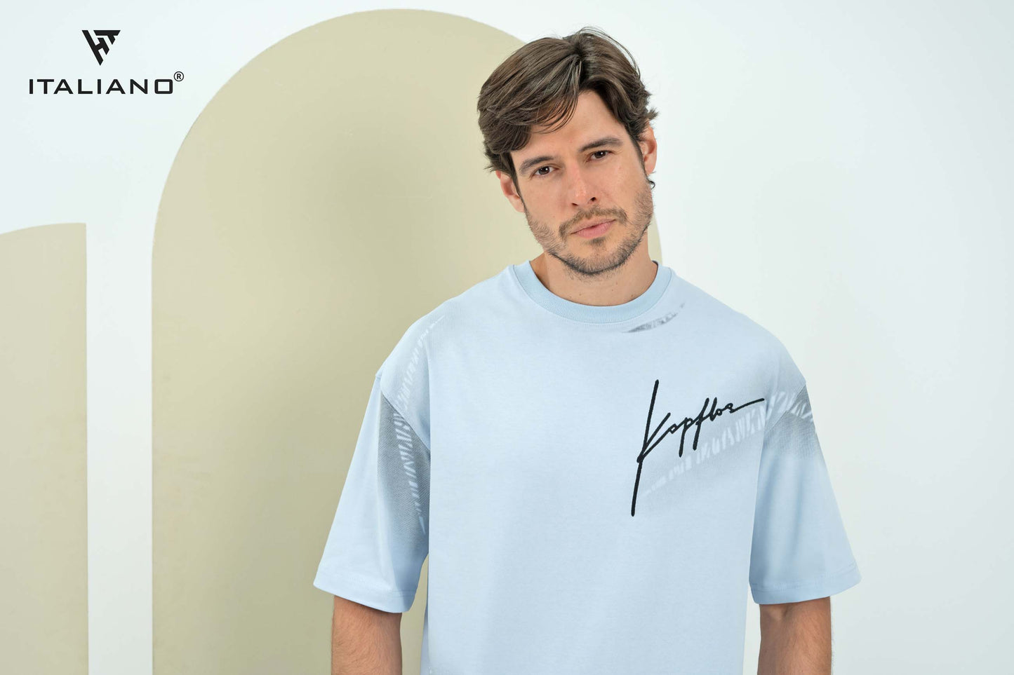 Men T-Shirt OverSize Italiano ITSH1087